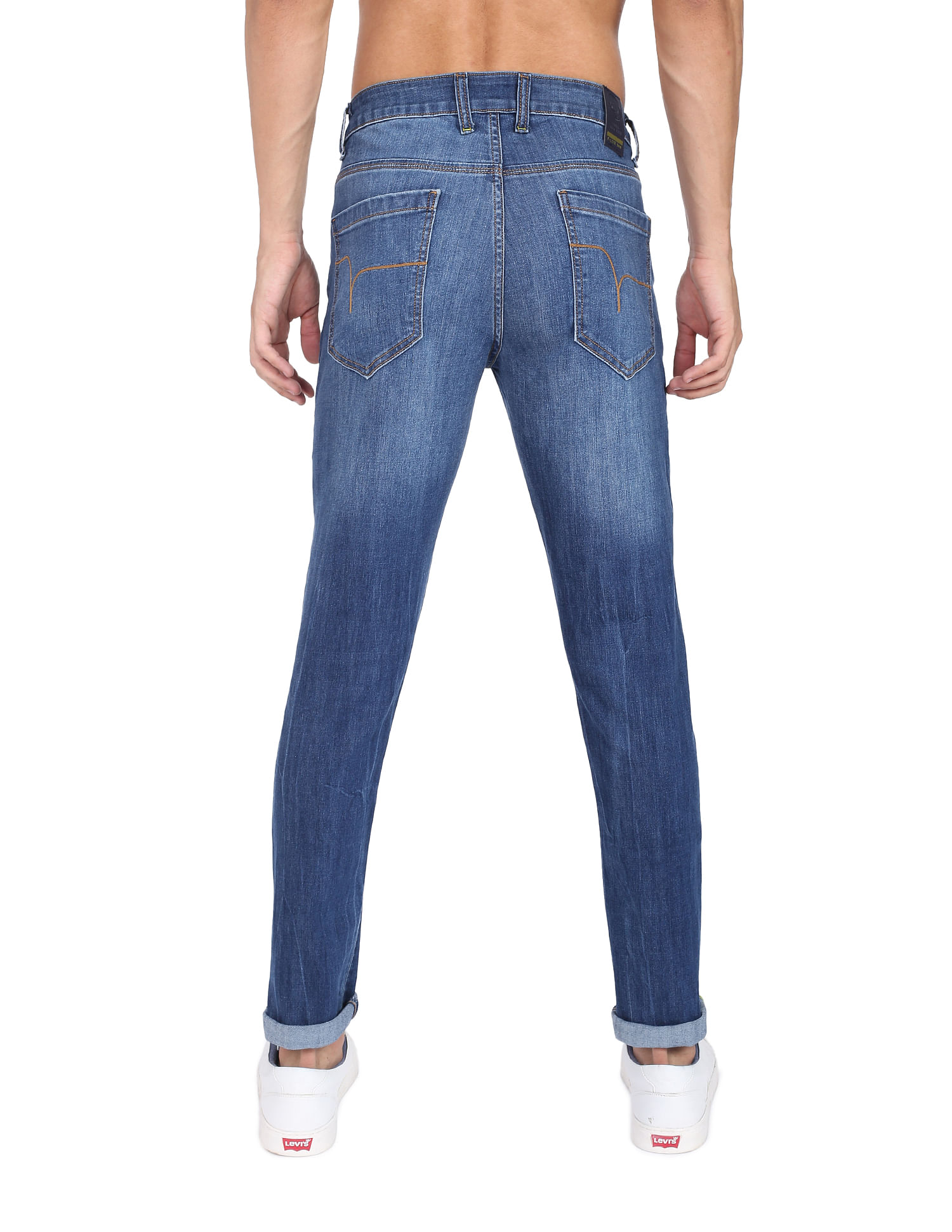 Flying Machine Stone Wash Jackson Super Skinny Fit F-Lite Jeans