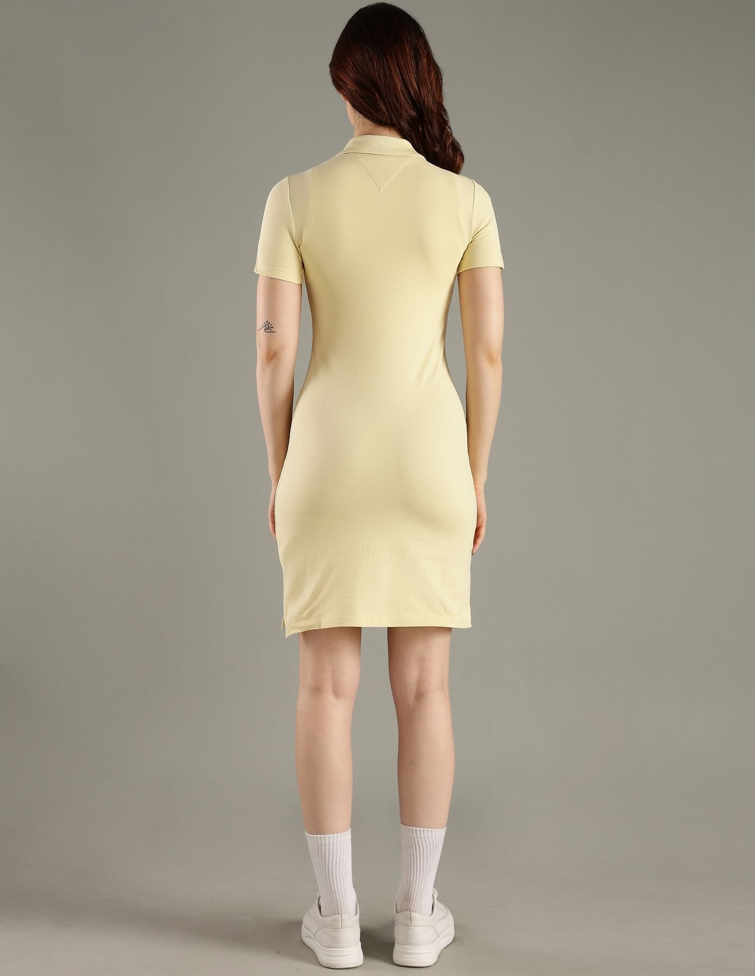 Tommy Hilfiger Cotton Polo Collar T-Shirt Dress