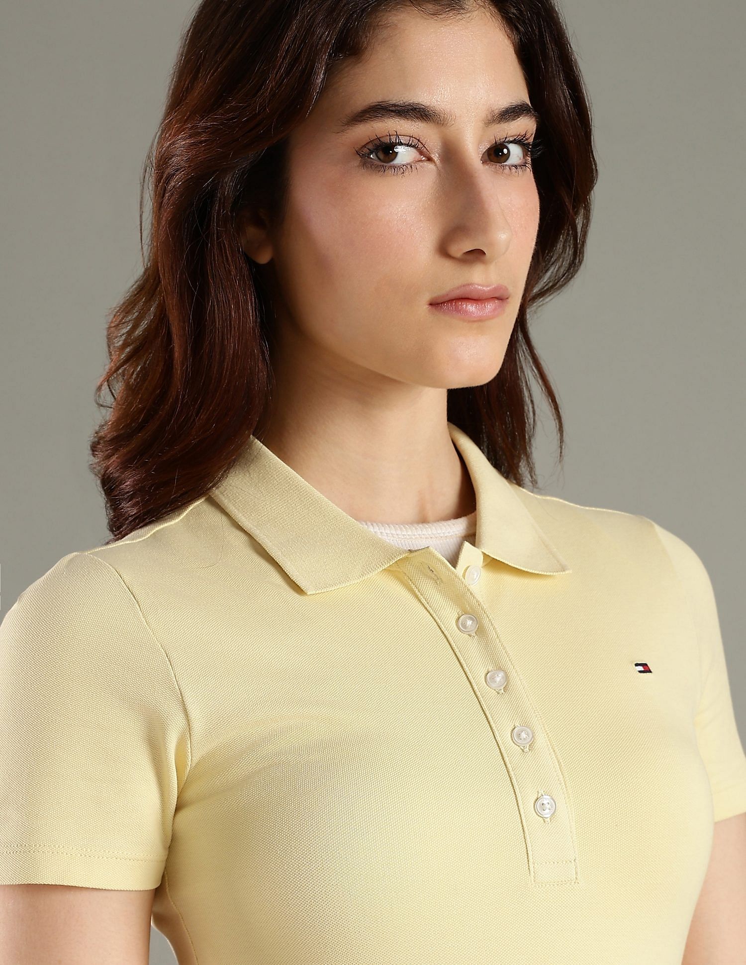 Tommy Hilfiger Cotton Polo Collar T-Shirt Dress