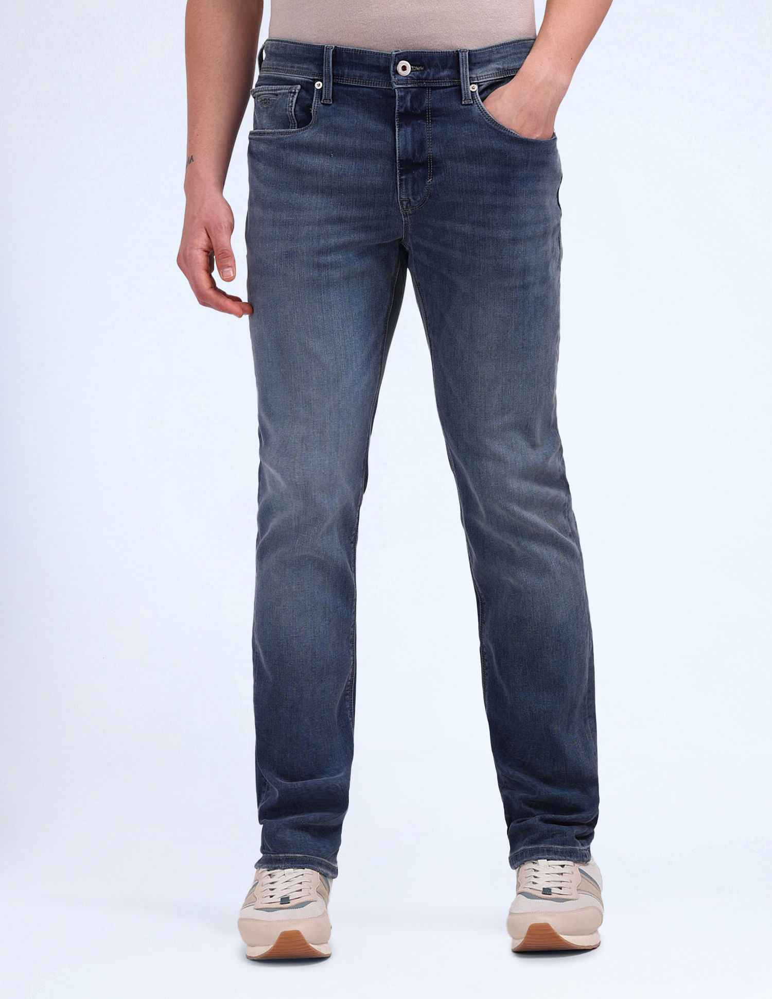 Flying Machine Freddie Slim Straight Fit Jeans