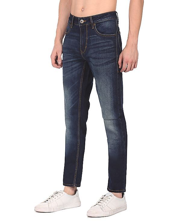 Flying Machine Michael Slim Tapered Fit Mid Rise Jeans