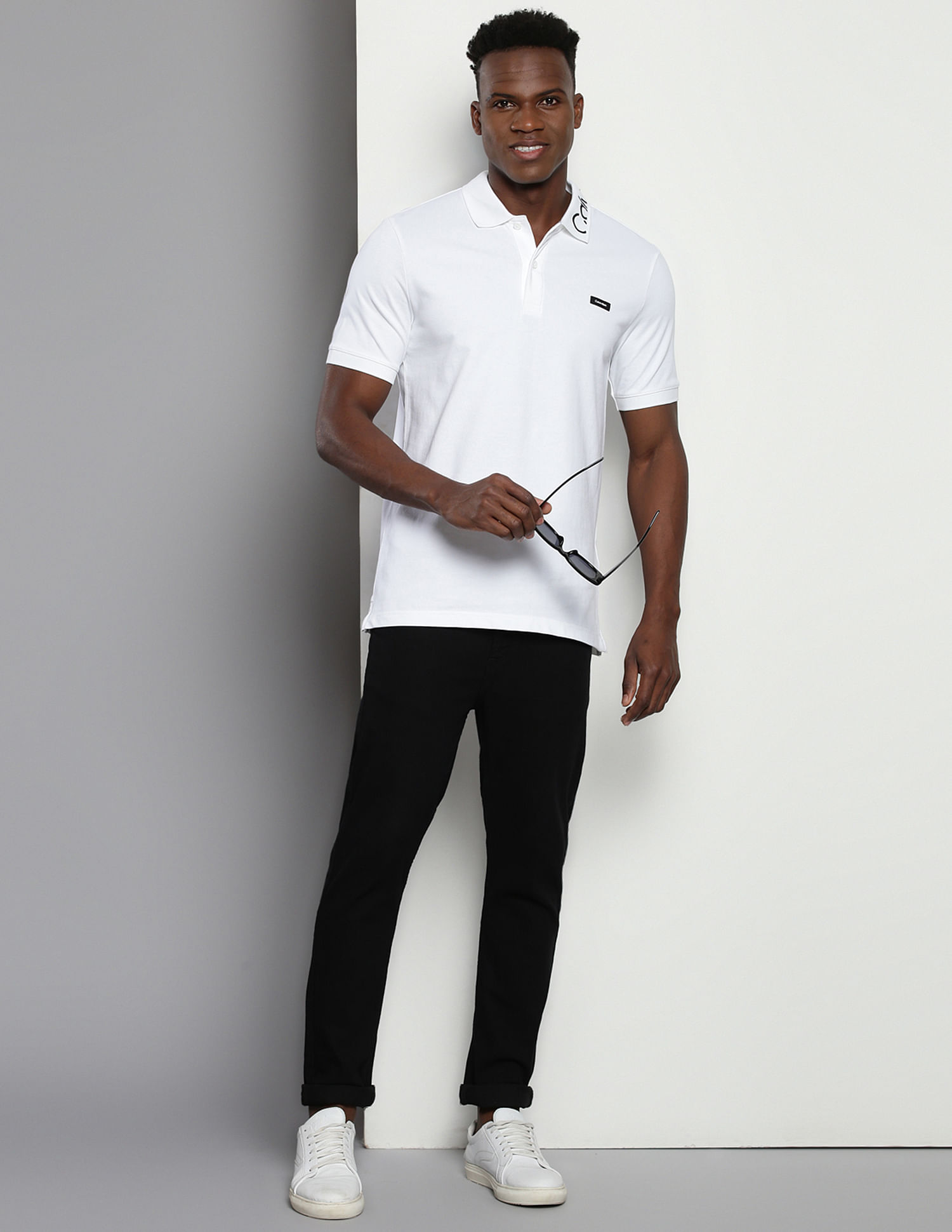 Tシャツ・カットソー MCM White Stretch Piquet Polo Shirt MCM Polo Shirts in White for Men | Lyst
