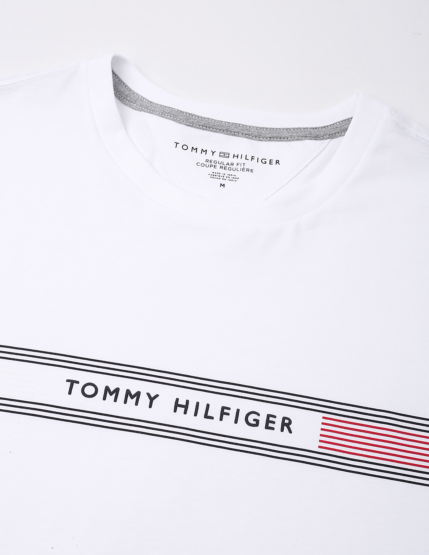 Tommy Hilfiger Logo Regular-Fit Cotton T-Shirt