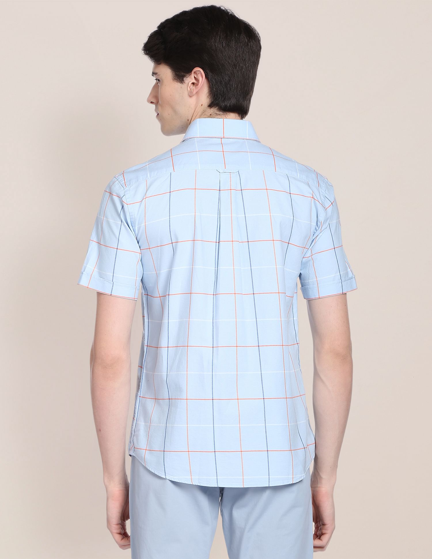 U.S. Polo Assn. Oxford Check Cotton Casual Shirt