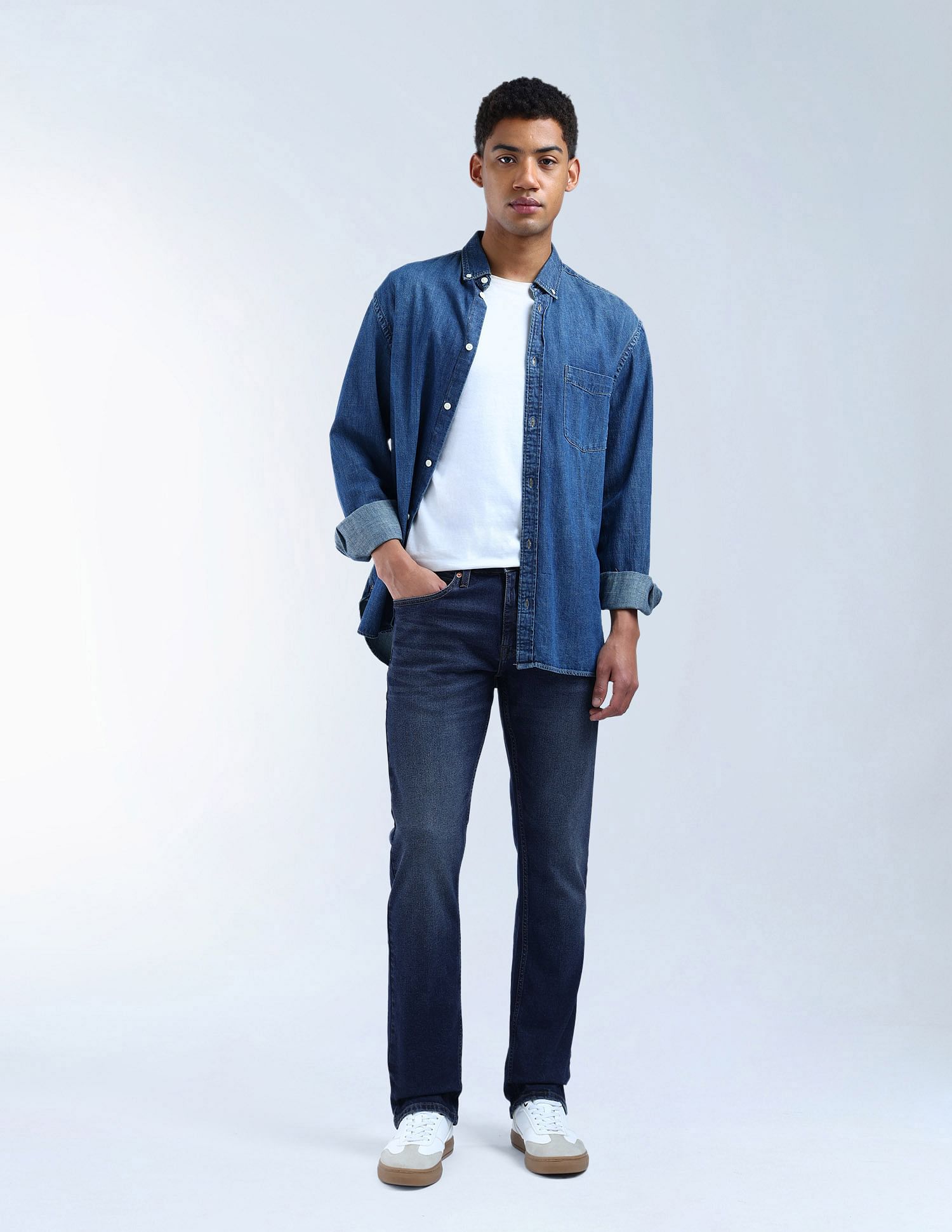 Flying Machine F-Jango Straight Fit Mrtf Jeans