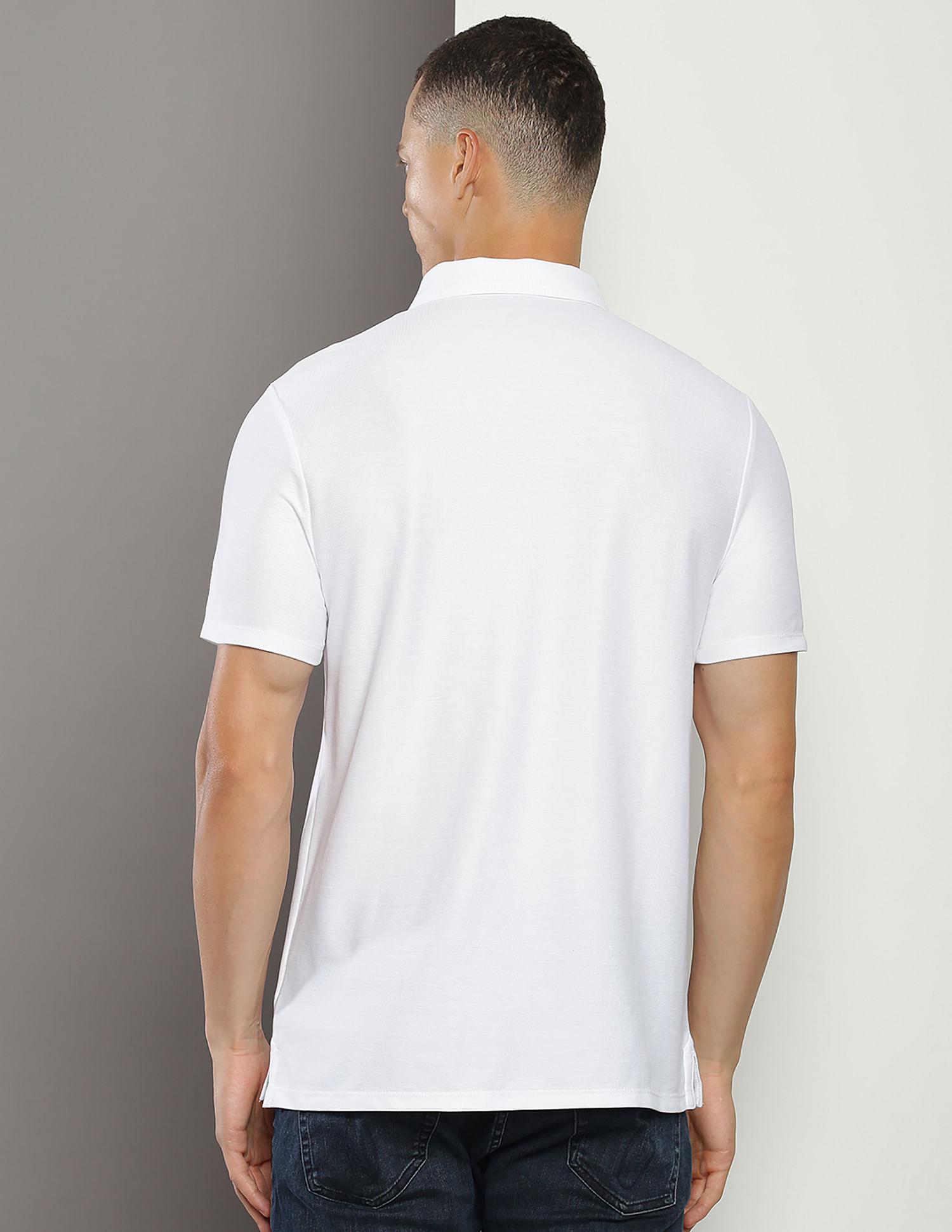 Calvin Klein Piping Logo Polo Shirt