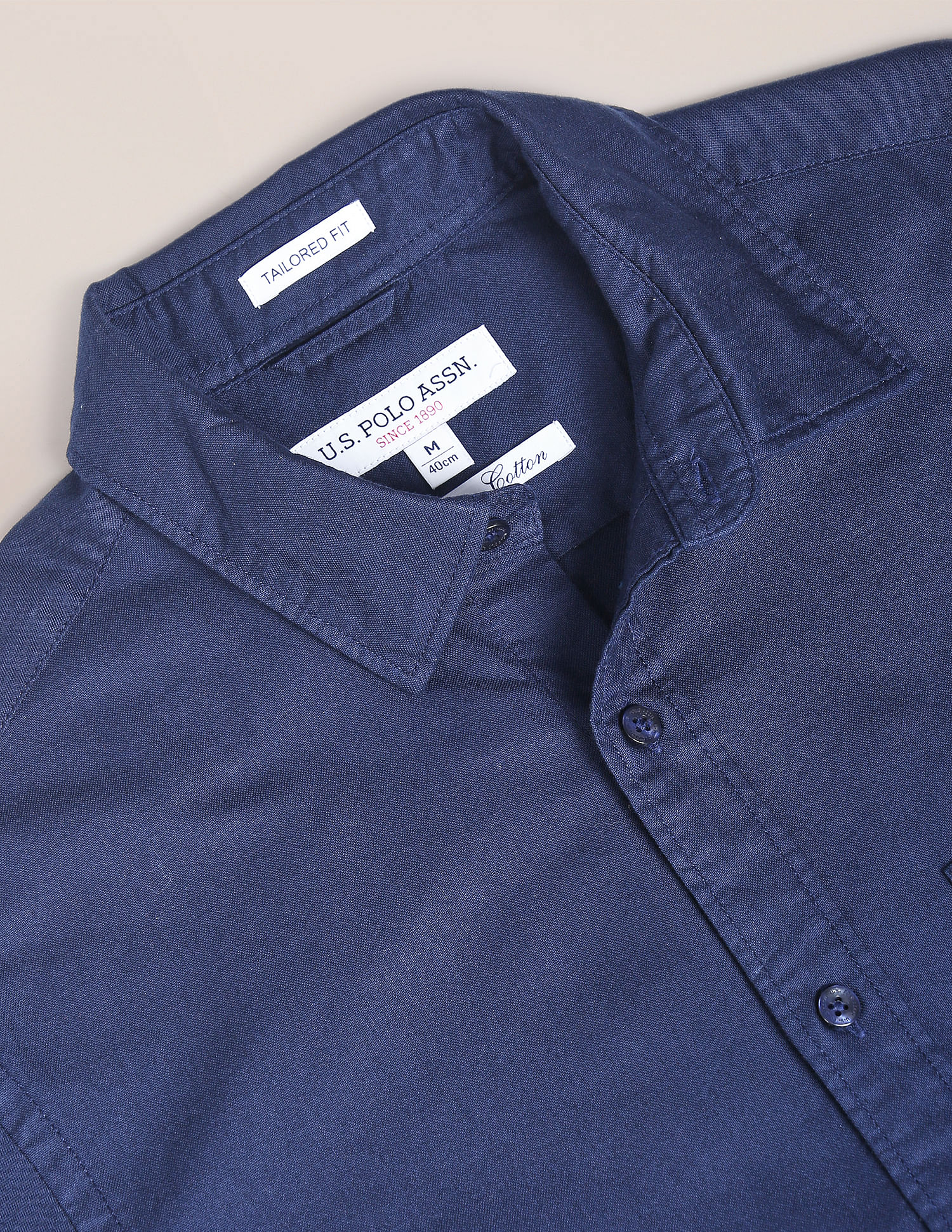 U.S. Polo Assn. Premium Cotton Patterned Shirt