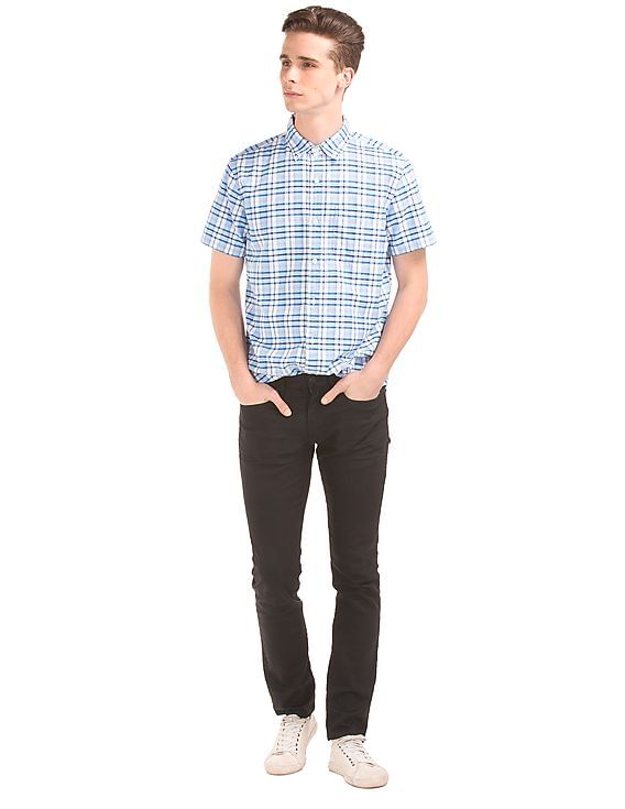 トップス Square Tail Oxford Short Sleeve Shirt XL Buy Mens London S/S Shirt S914MS | FashionBiz.ca