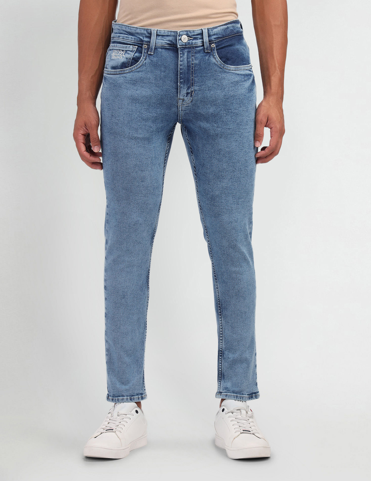 U.S. Polo Assn. Denim Co. Henry Tapered Fit Blue Jeans