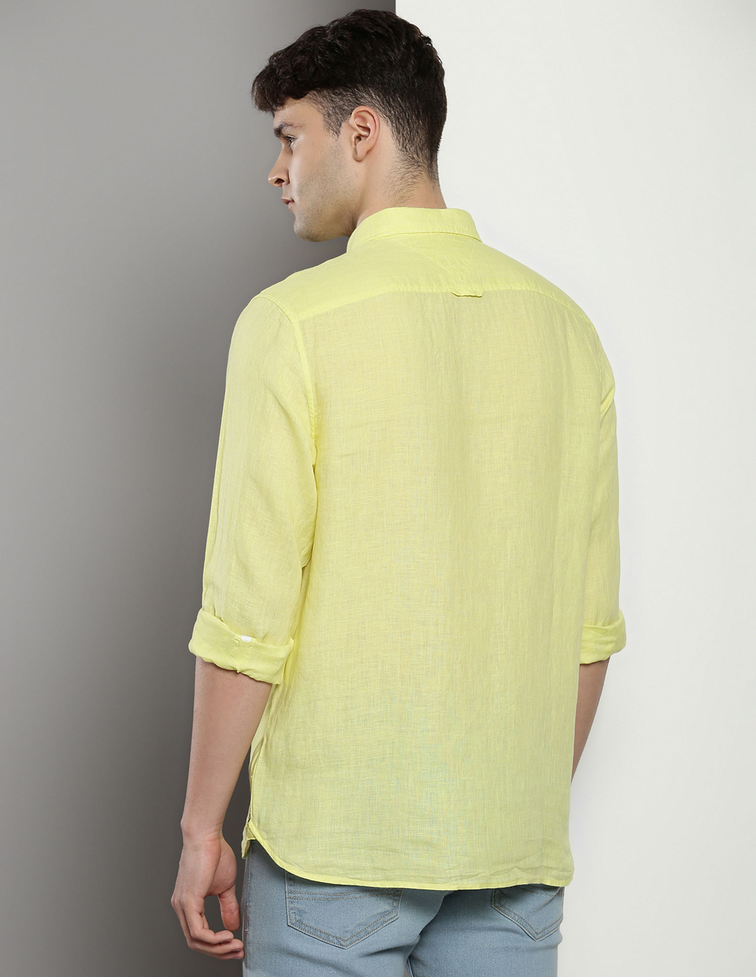 Tommy Hilfiger Solid Linen Shirt