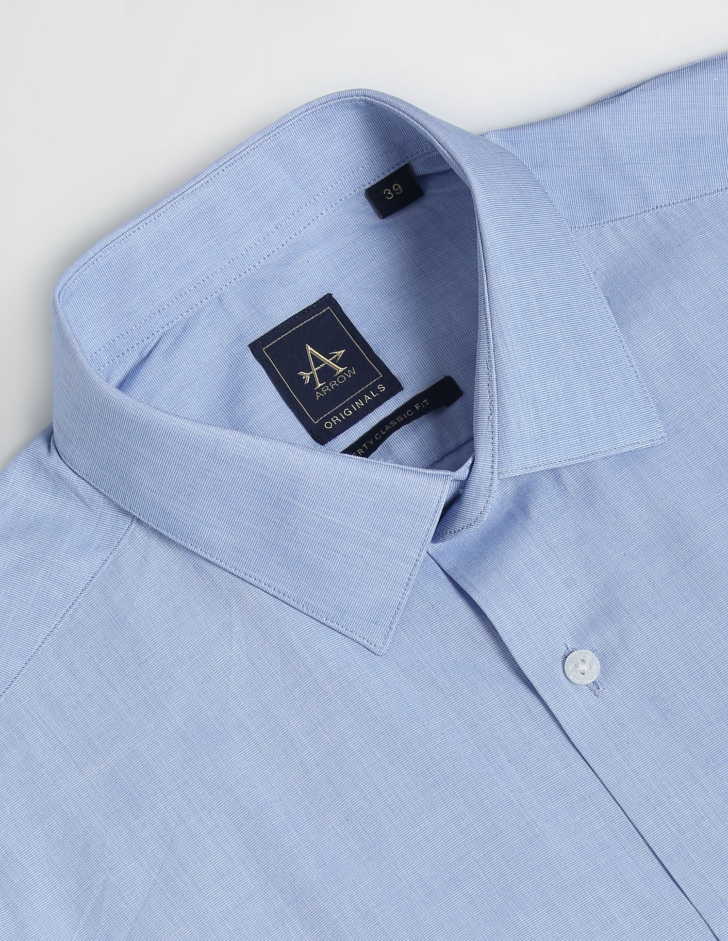 Arrow Pure Cotton Heathered Shirt