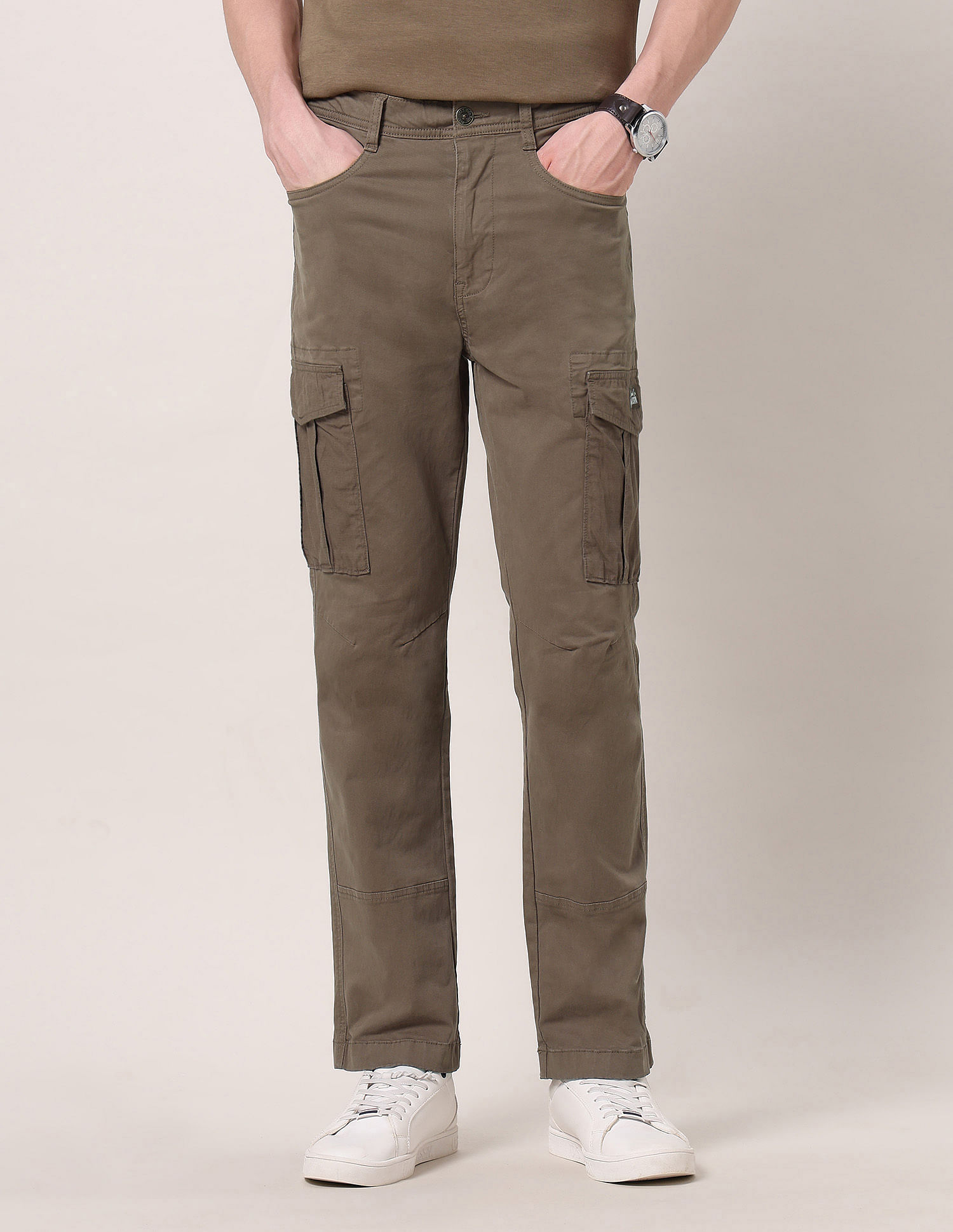 U.S. Polo Assn. Denim Co. Straight Fit Cargo Trousers