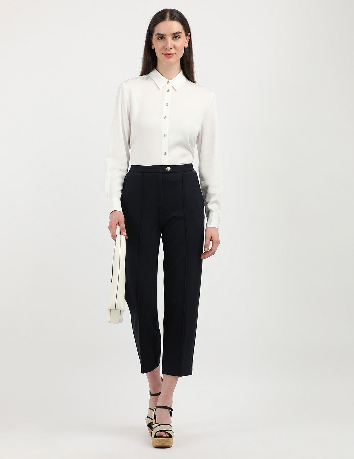 Tommy Hilfiger Regular Fit Spread Collar Shirt