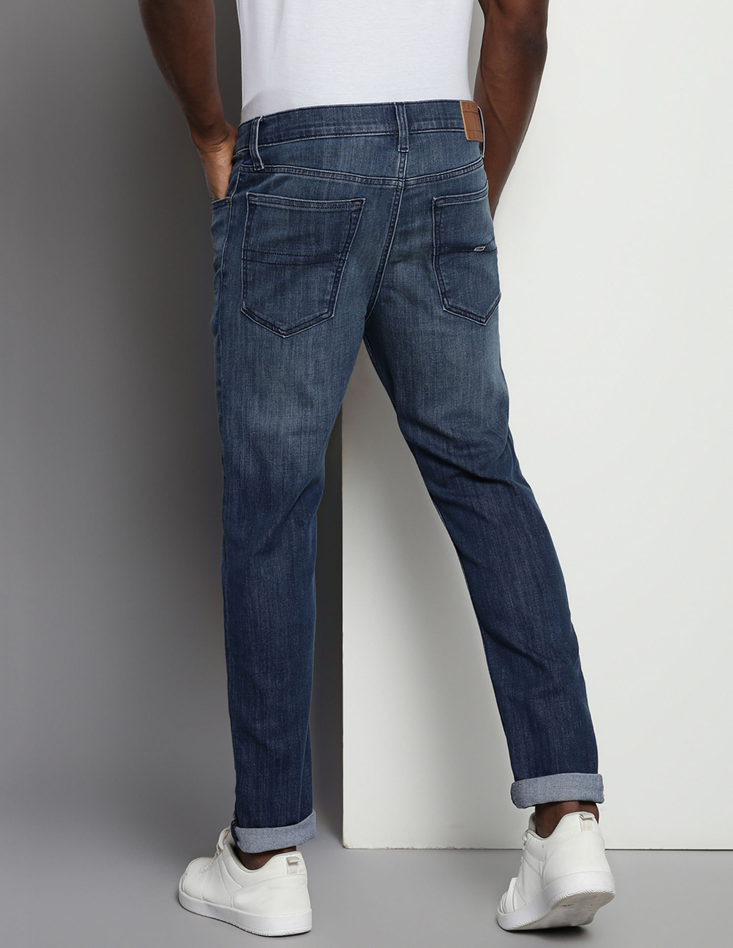 Tommy Hilfiger Simon Skinny Fit Whiskered Jeans