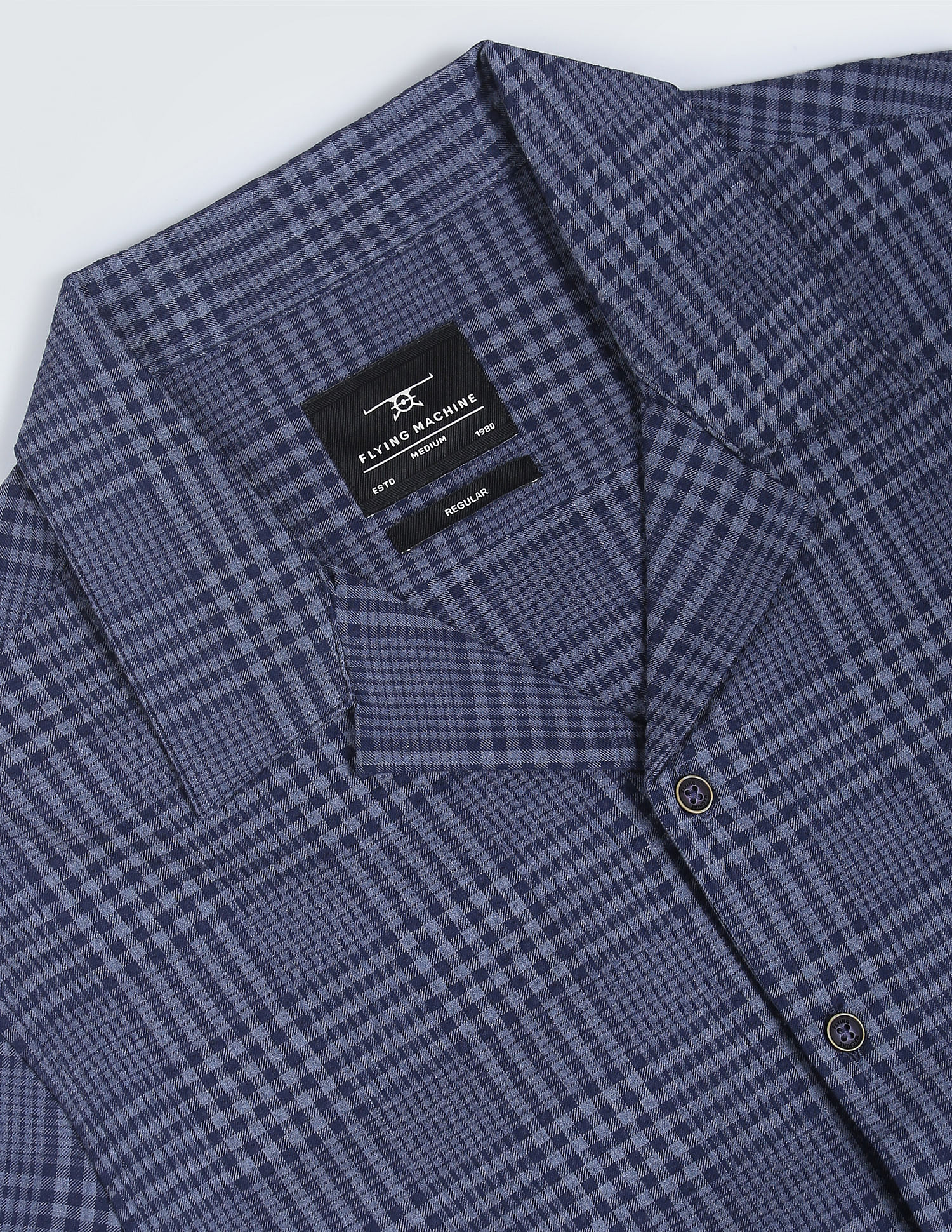 Flying Machine Tartan Check Cotton Shirt