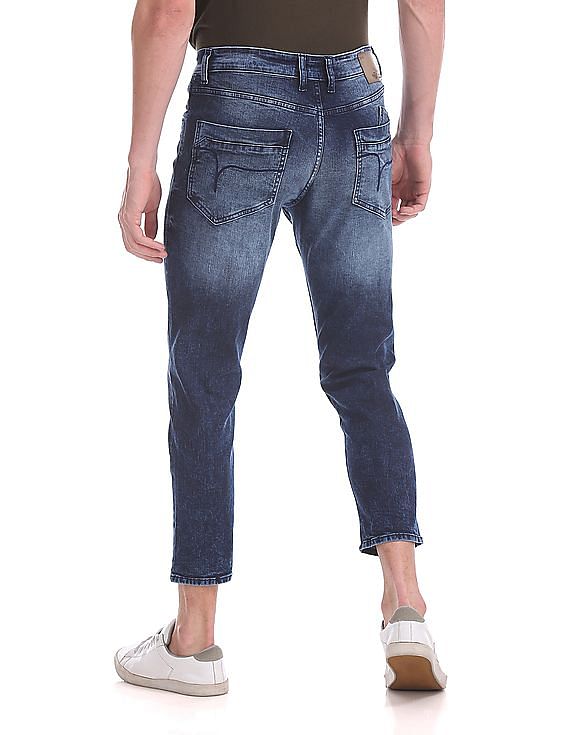 flying machine cropped jeans