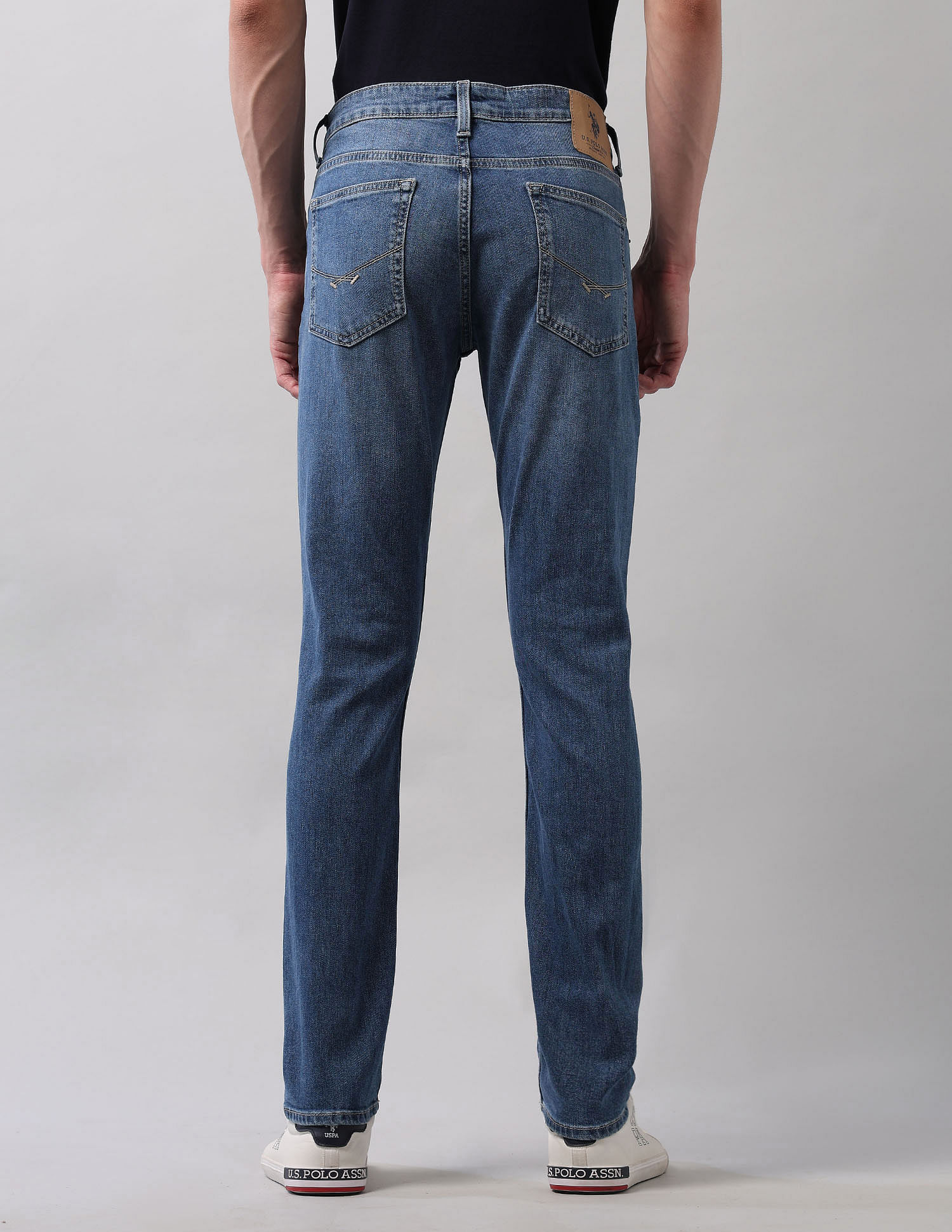 U.S. Polo Assn. Denim Co. Brandon Slim Tapered Fit Blue Jeans