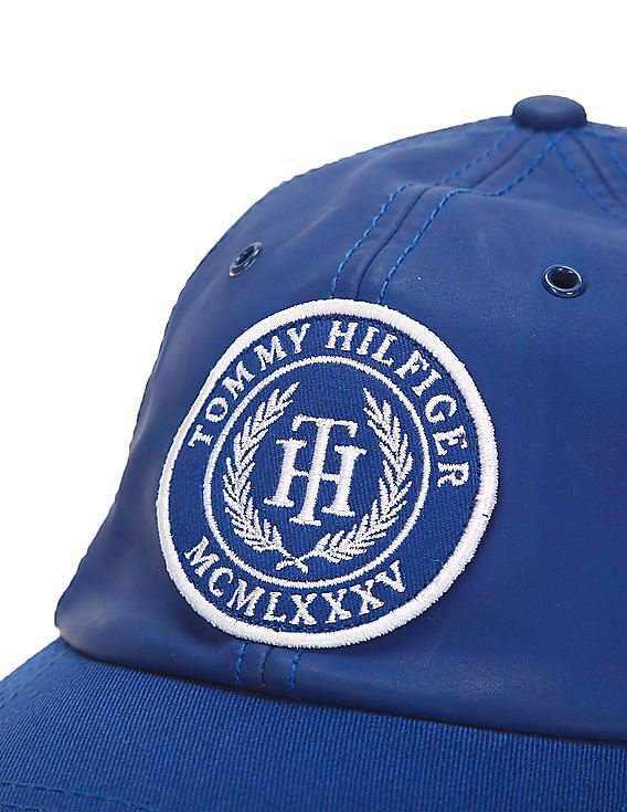 Brand Blue Cap Buy Appliqued Hilfiger Men Logo Tommy