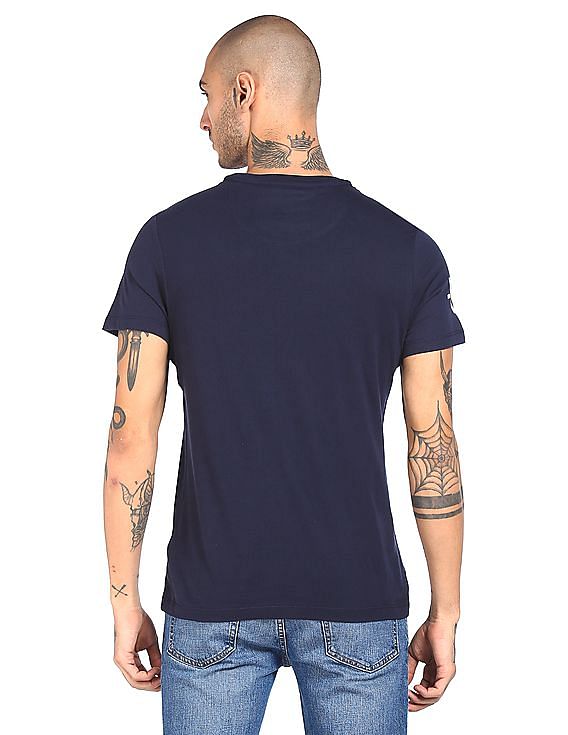 U.S. Polo Assn. Denim Co. Crew Neck Brand Print T-Shirt