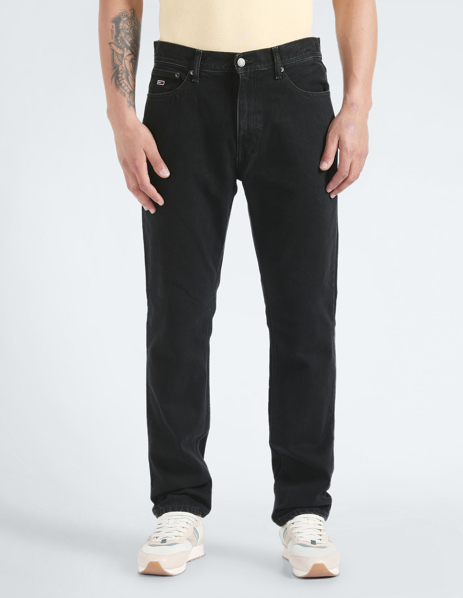 Tommy Hilfiger Recycled Cotton Relaxed Straight Jeans