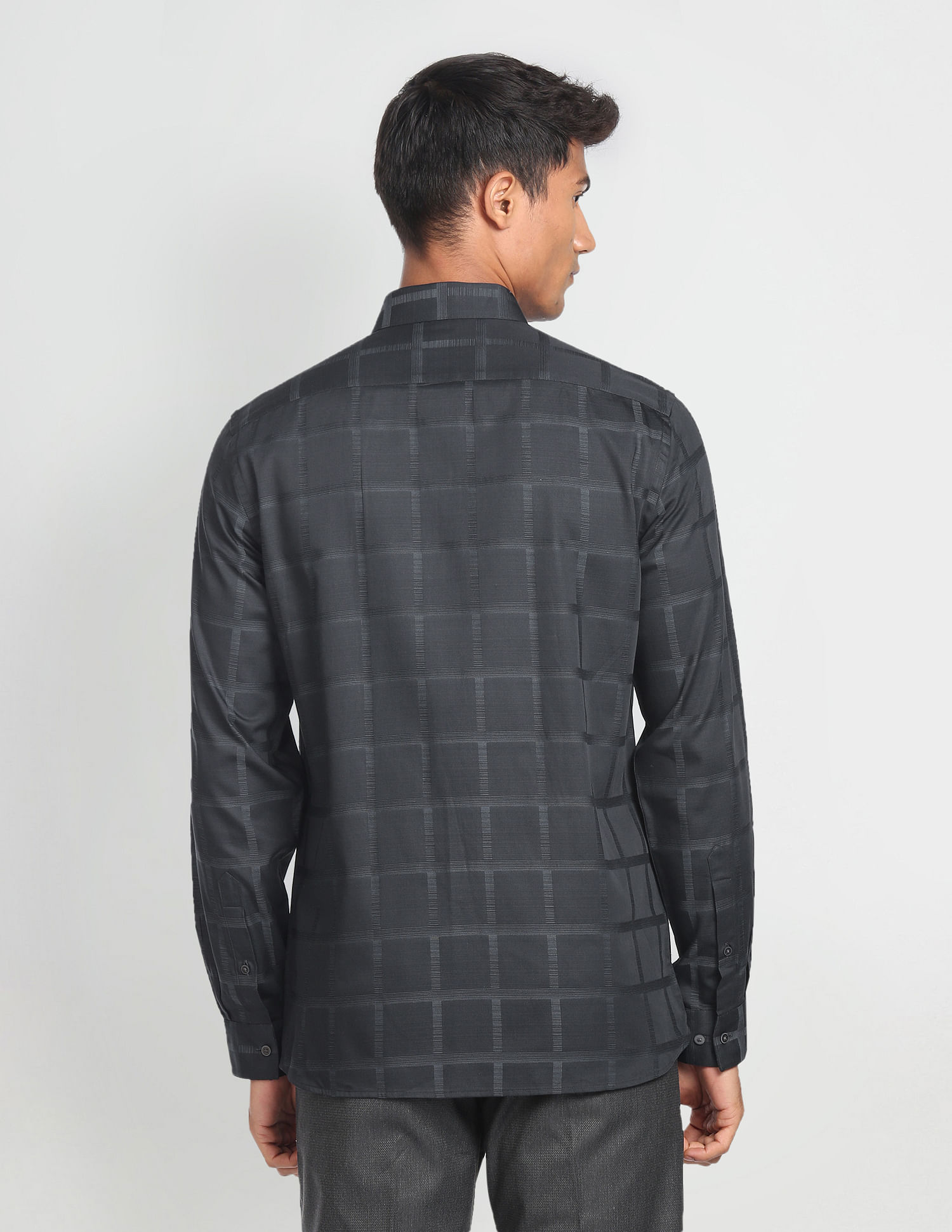 Arrow Newyork Woven Check Cotton Shirt