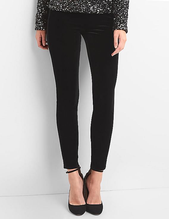 Adidas Originals Women's 3-Stripe Velvet Leggings - DH4657 - Black/White -  XS | eBay
