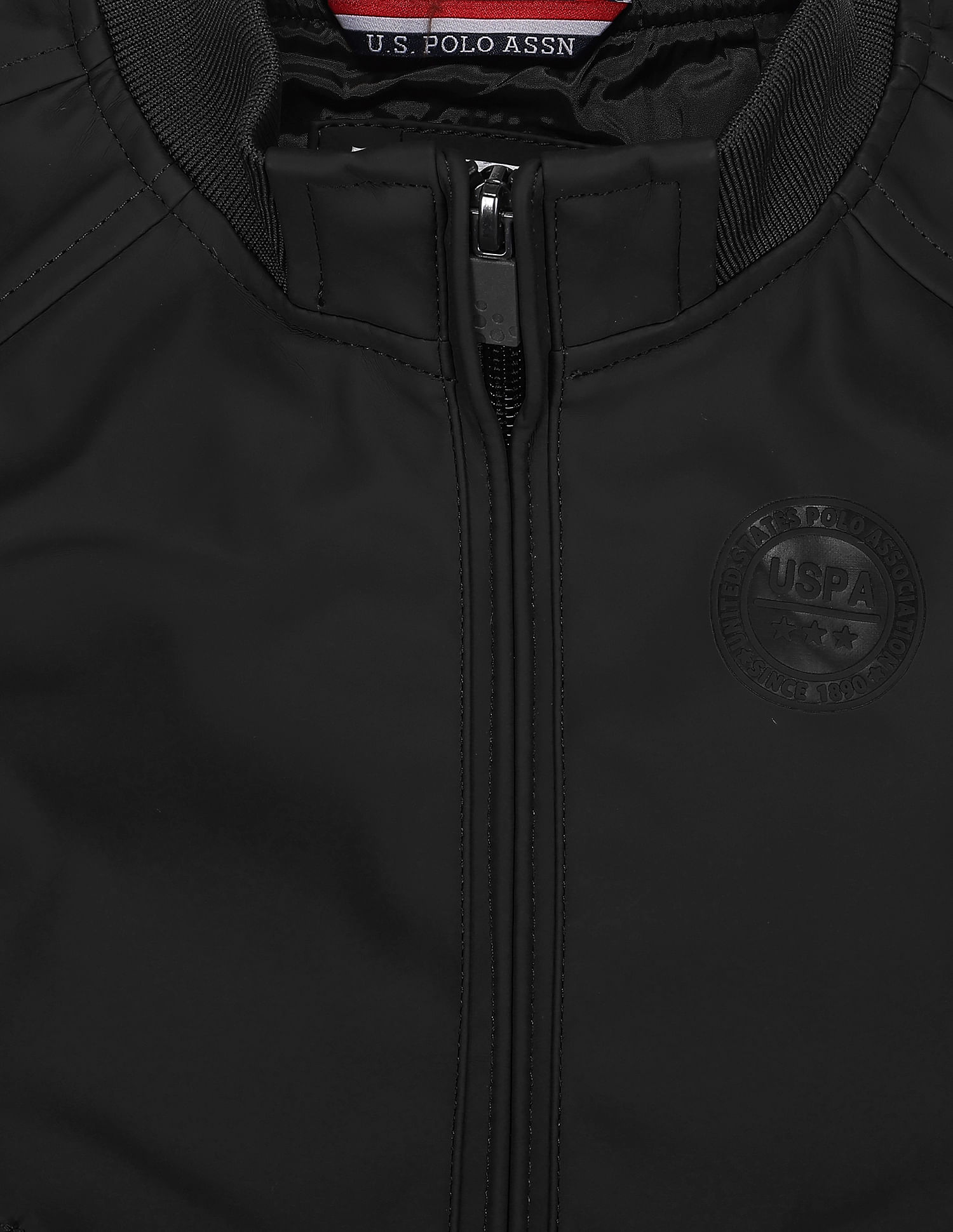 U.S. Polo Assn. Kids Boys Panelled Bomber Jacket