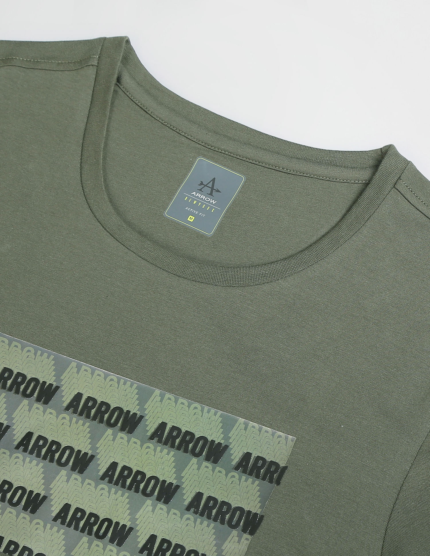 Arrow Newyork Crew Neck Brand Print T-Shirt