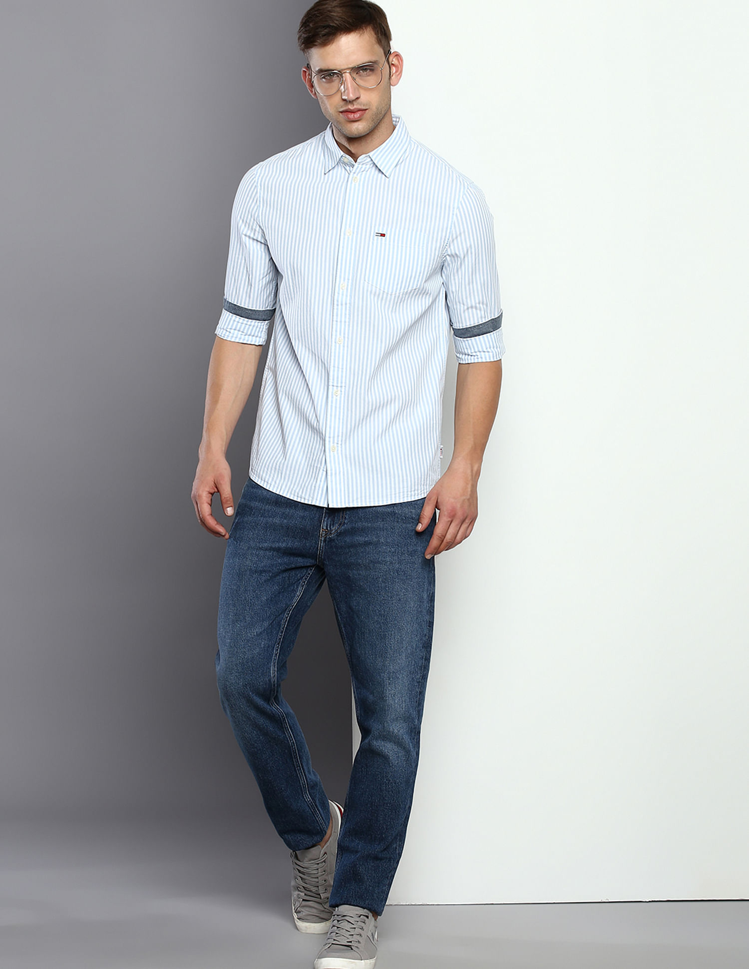 Tommy Hilfiger Essential Stripe Regular Fit Shirt