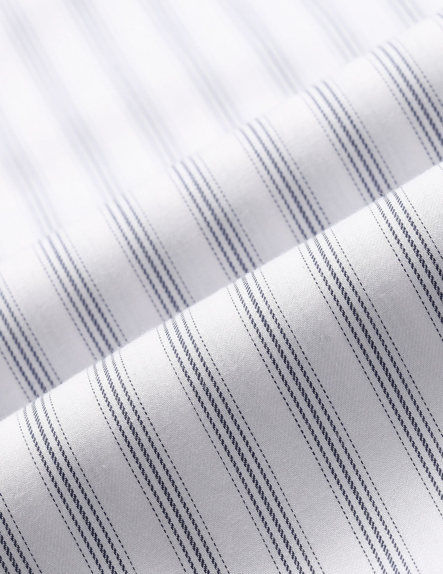 Arrow Vertical Stripe Cotton Shirt