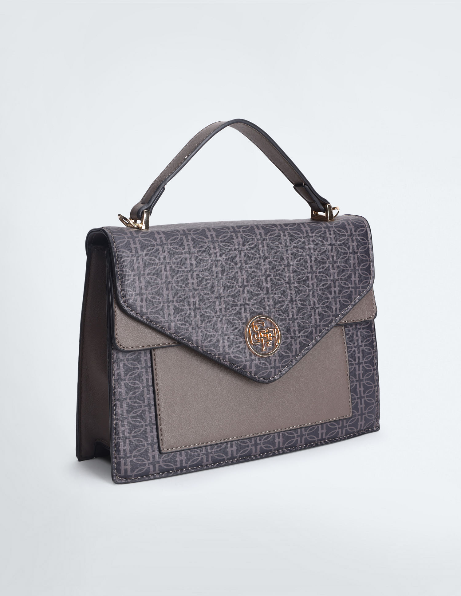 U.S. Polo Assn. Women All Over Geometric Print Sling Bag