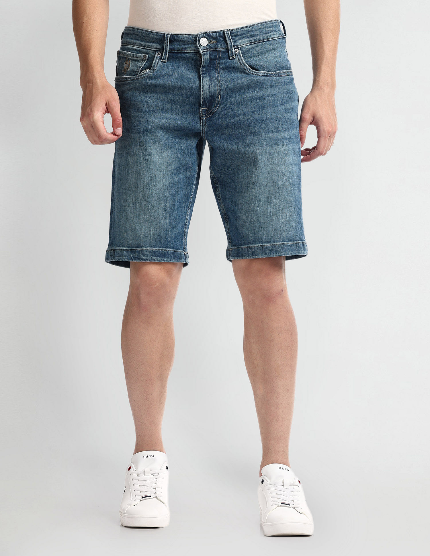 U.S. Polo Assn. Denim Co. Comfort Slim Fit Denim Shorts