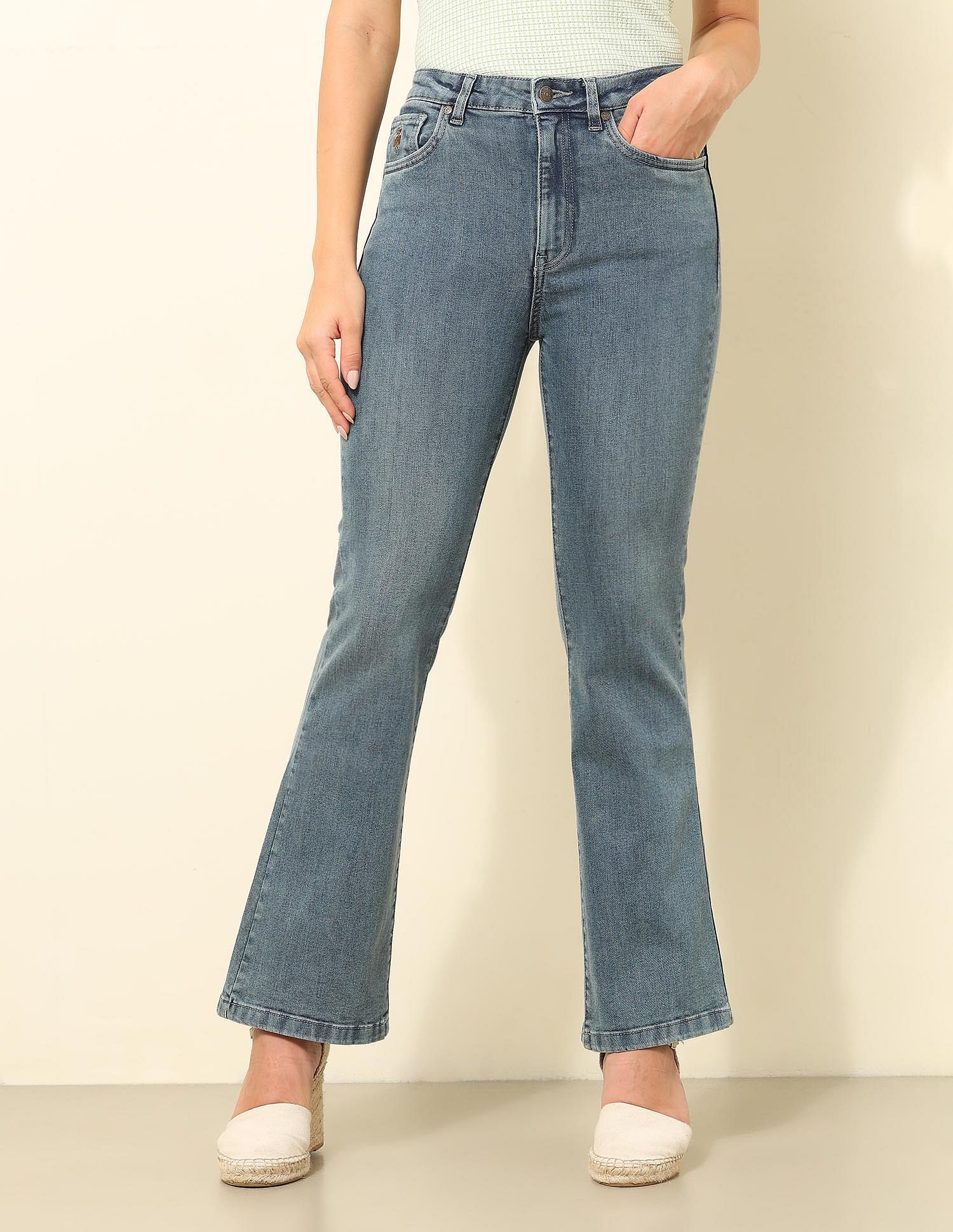 U.S. Polo Assn. Women High Rise Bootcut Jeans