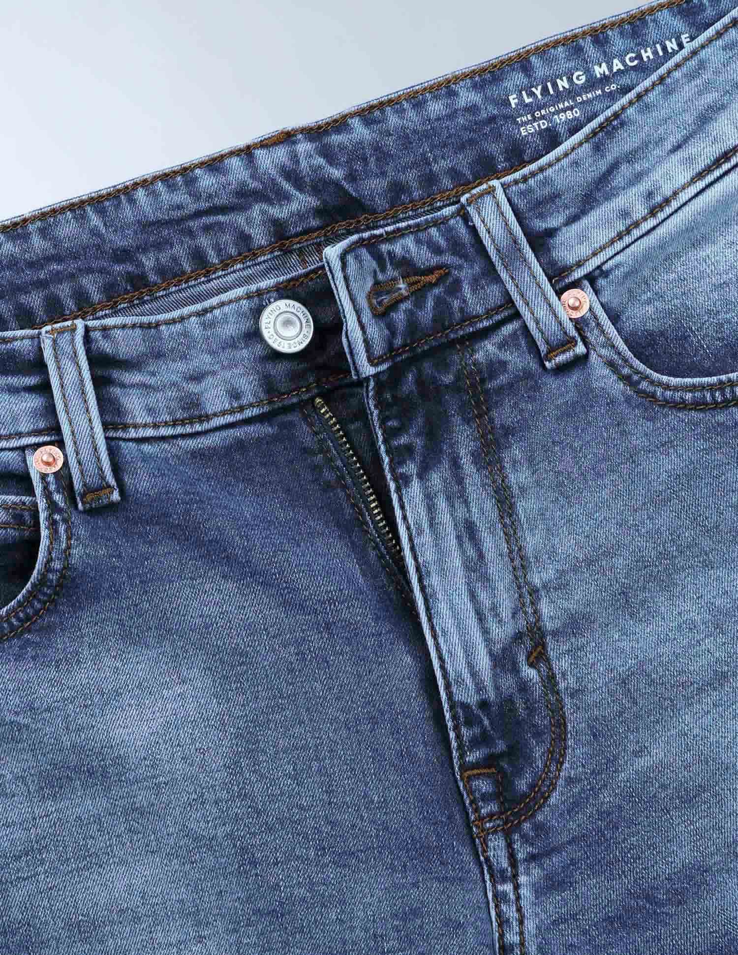 Flying Machine Freddie Slim Straight Fit Jeans