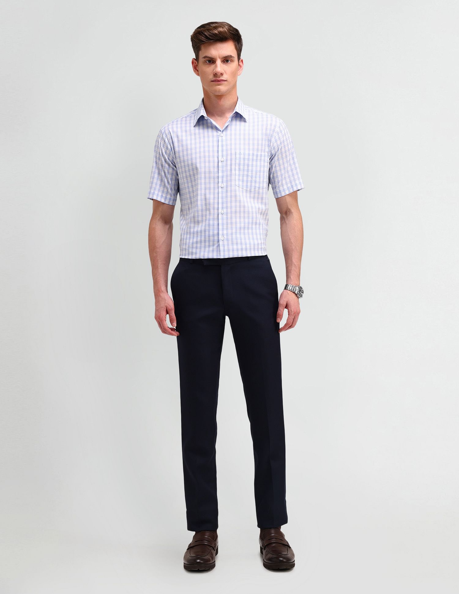 Arrow Dobby All-Over Pattern Shirt