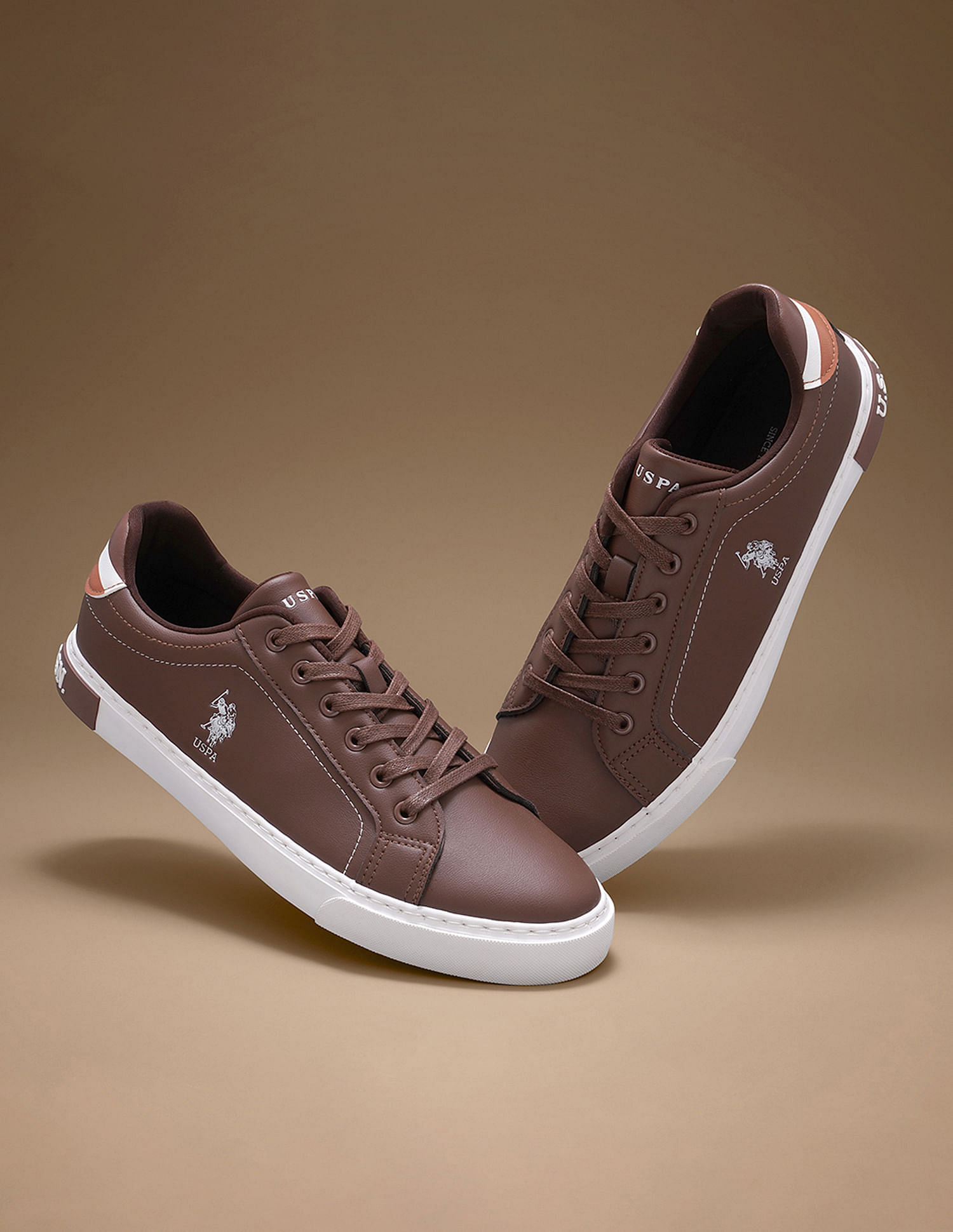 U.S. Polo Assn. Men Rojas 4.0 Solid Sneakers