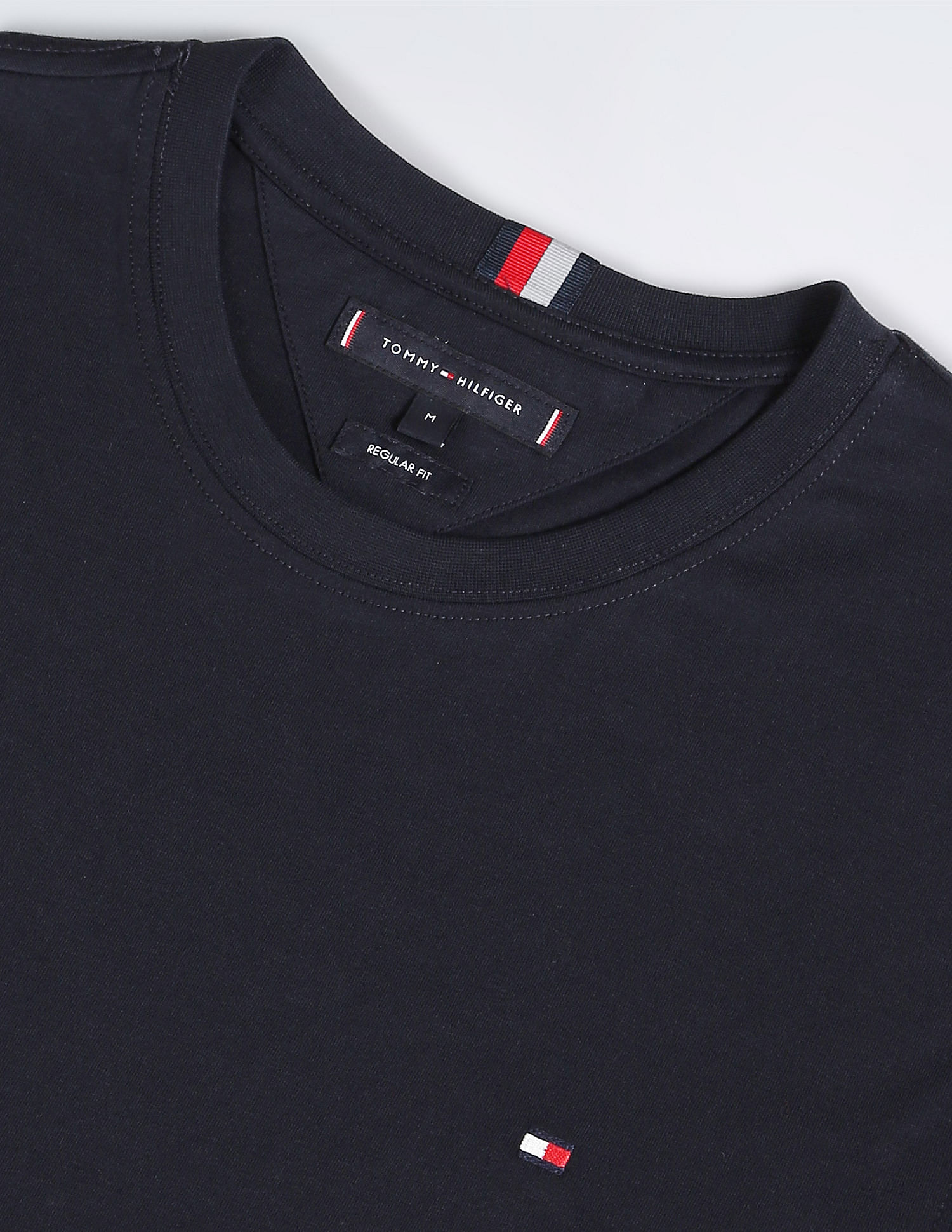 Tommy Hilfiger Solid Transitional Cotton T-Shirt