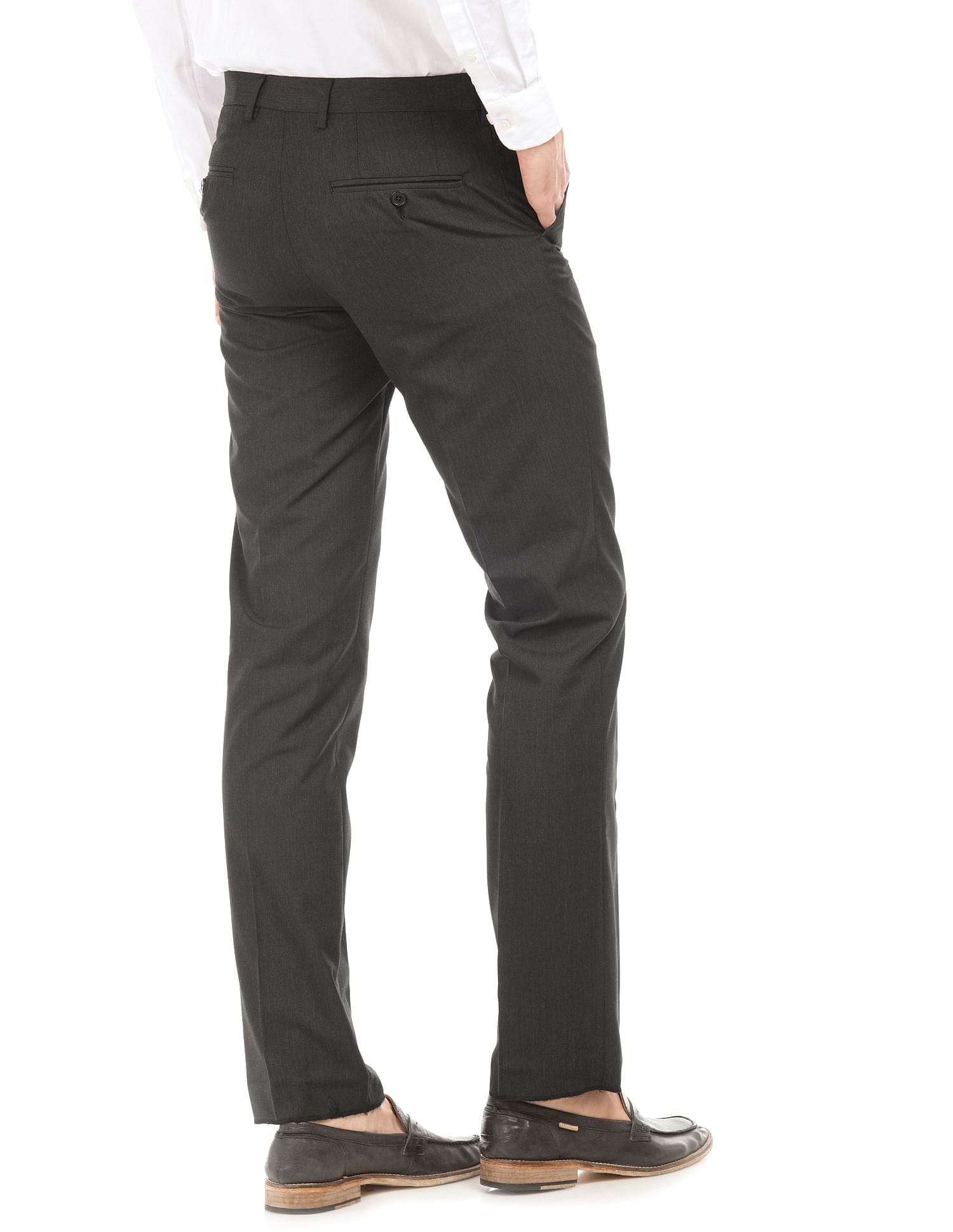 Buy Louis Philippe Grey Trousers Online  778405  Louis Philippe