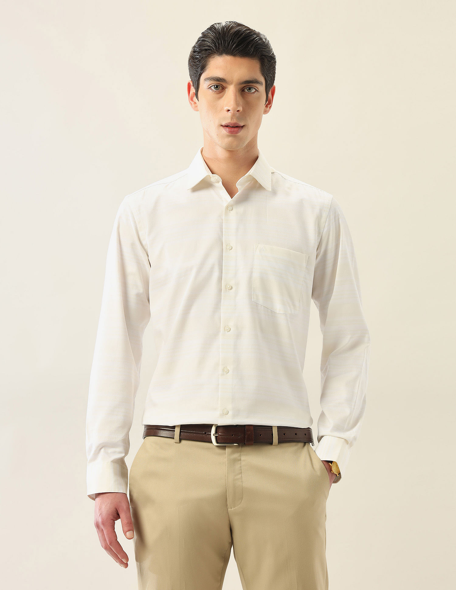 Arrow Horizontal Striped Ceremonial Shirt