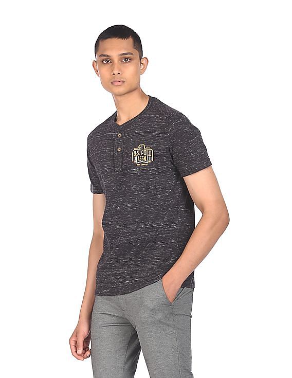Buy Pepe Jeans Men's Fitted T-Shirt (PM508832_Indigo S) at Amazon.in