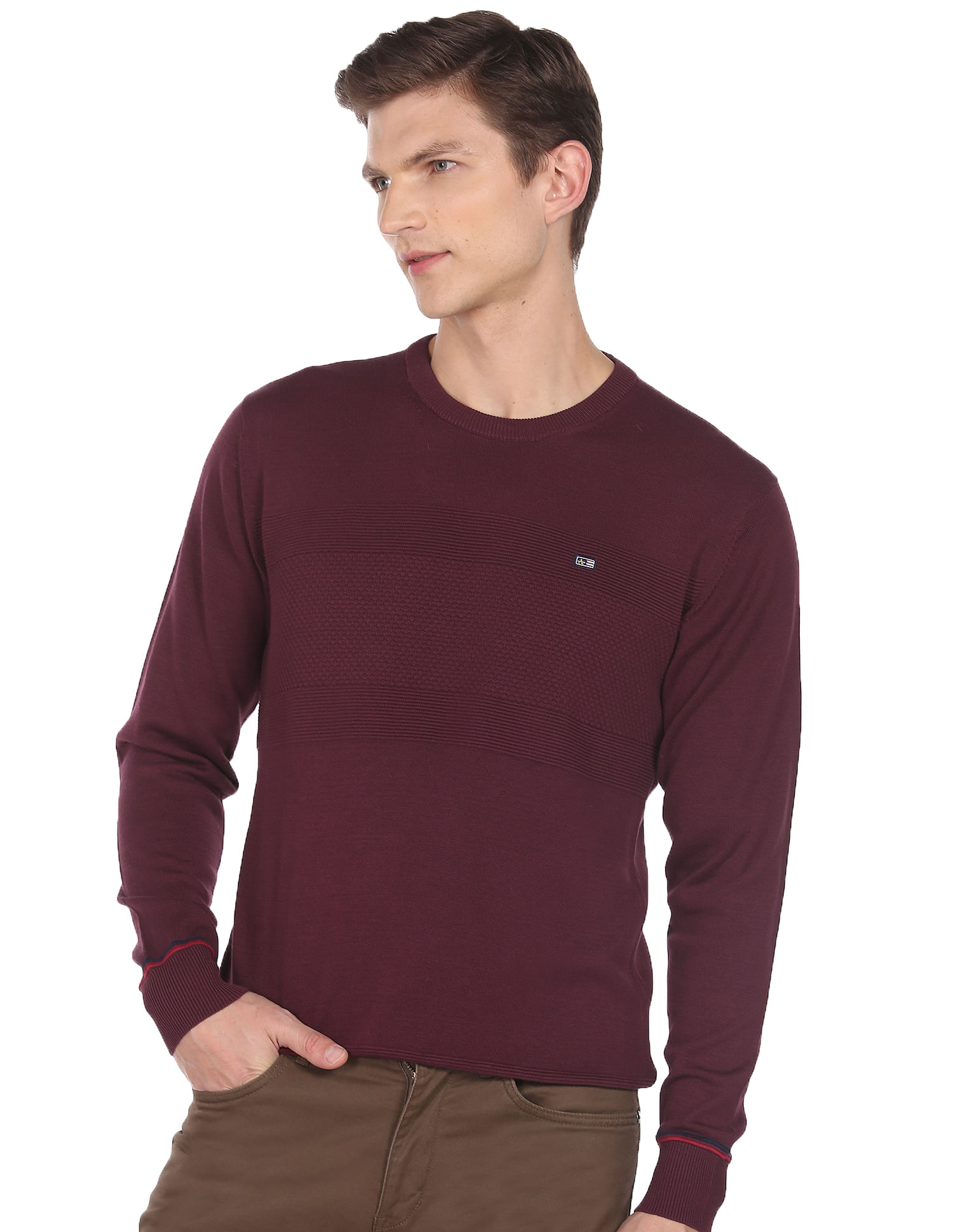 Maroon jumper outlet men