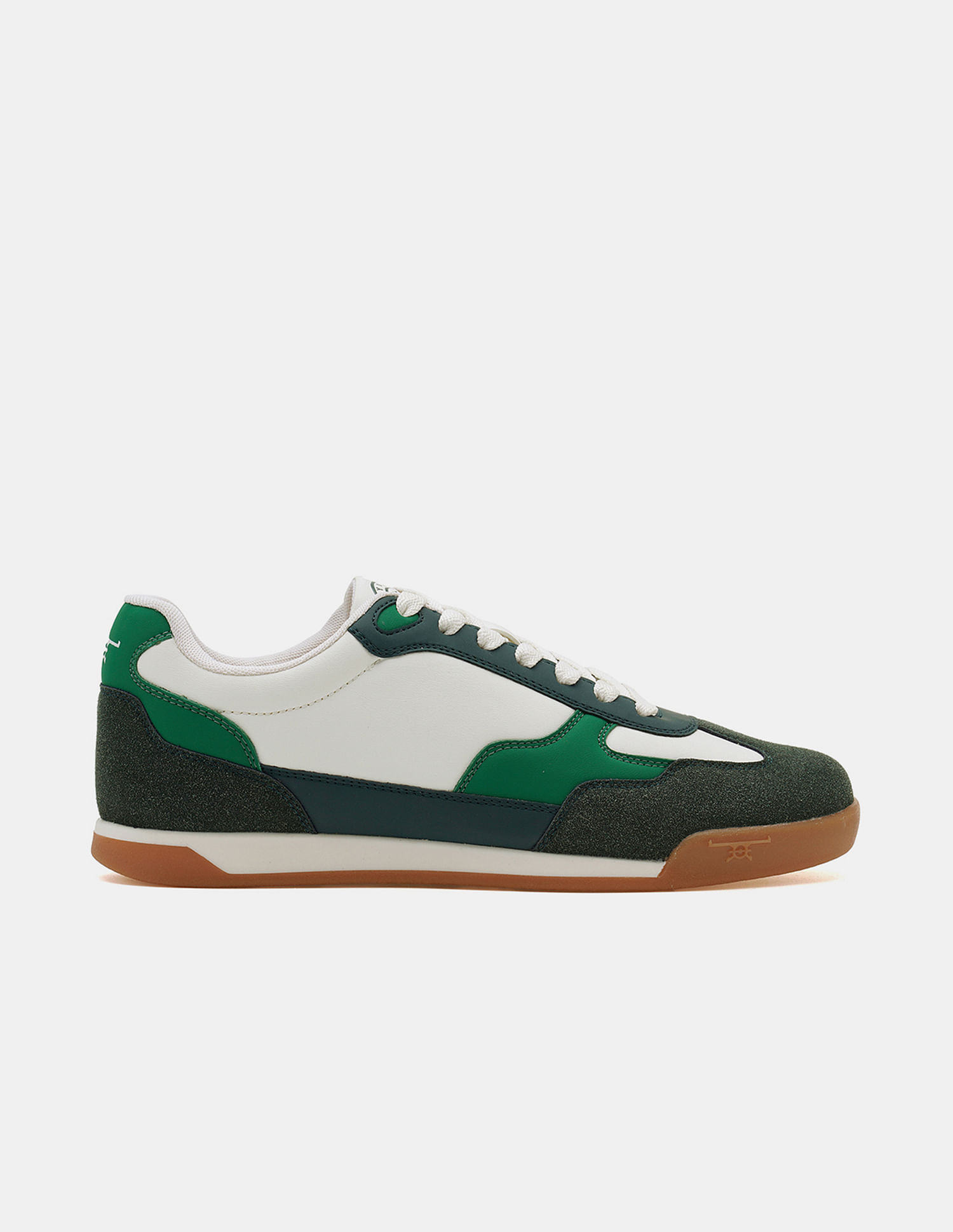 Flying Machine Men Hudson Colorblocked Suede Sneakers
