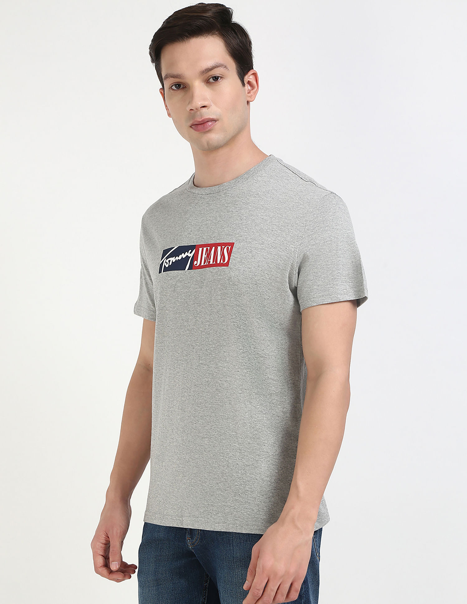 Tommy Hilfiger Logo Slim-Fit Cotton T-Shirt