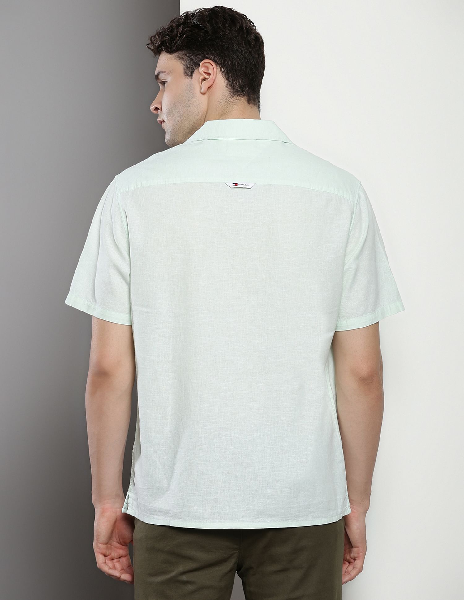 Tommy Hilfiger Sustainable Cuban Collar Shirt