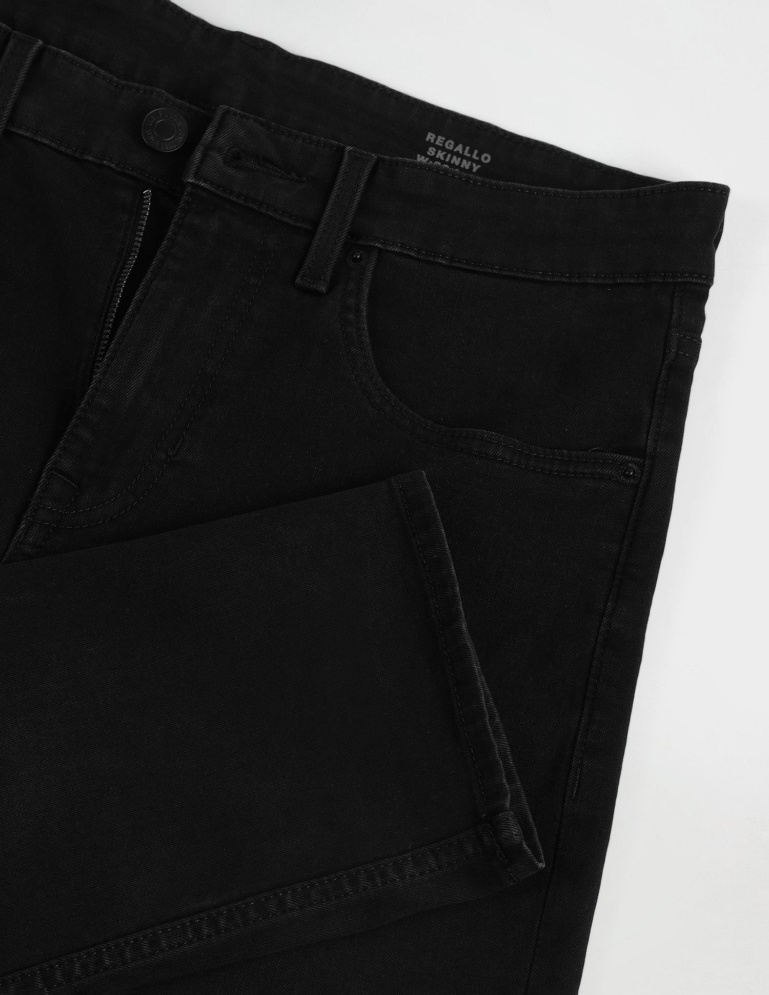 U.S. Polo Assn. Denim Co. Regallo Skinny Fit Black Jeans