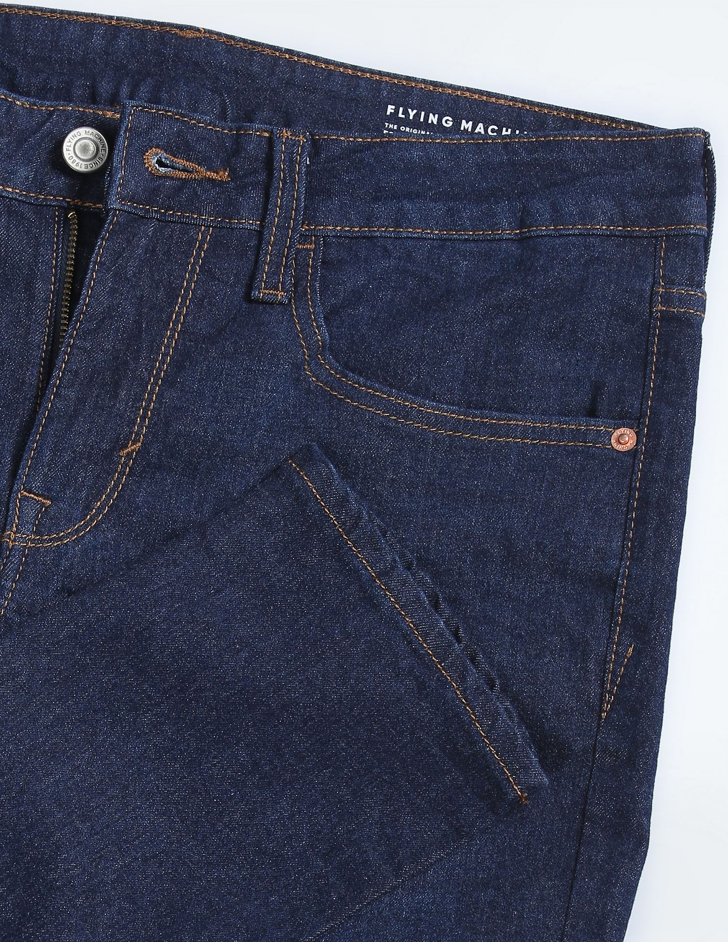 Flying Machine Jackson Skinny Fit Low Rise Jeans