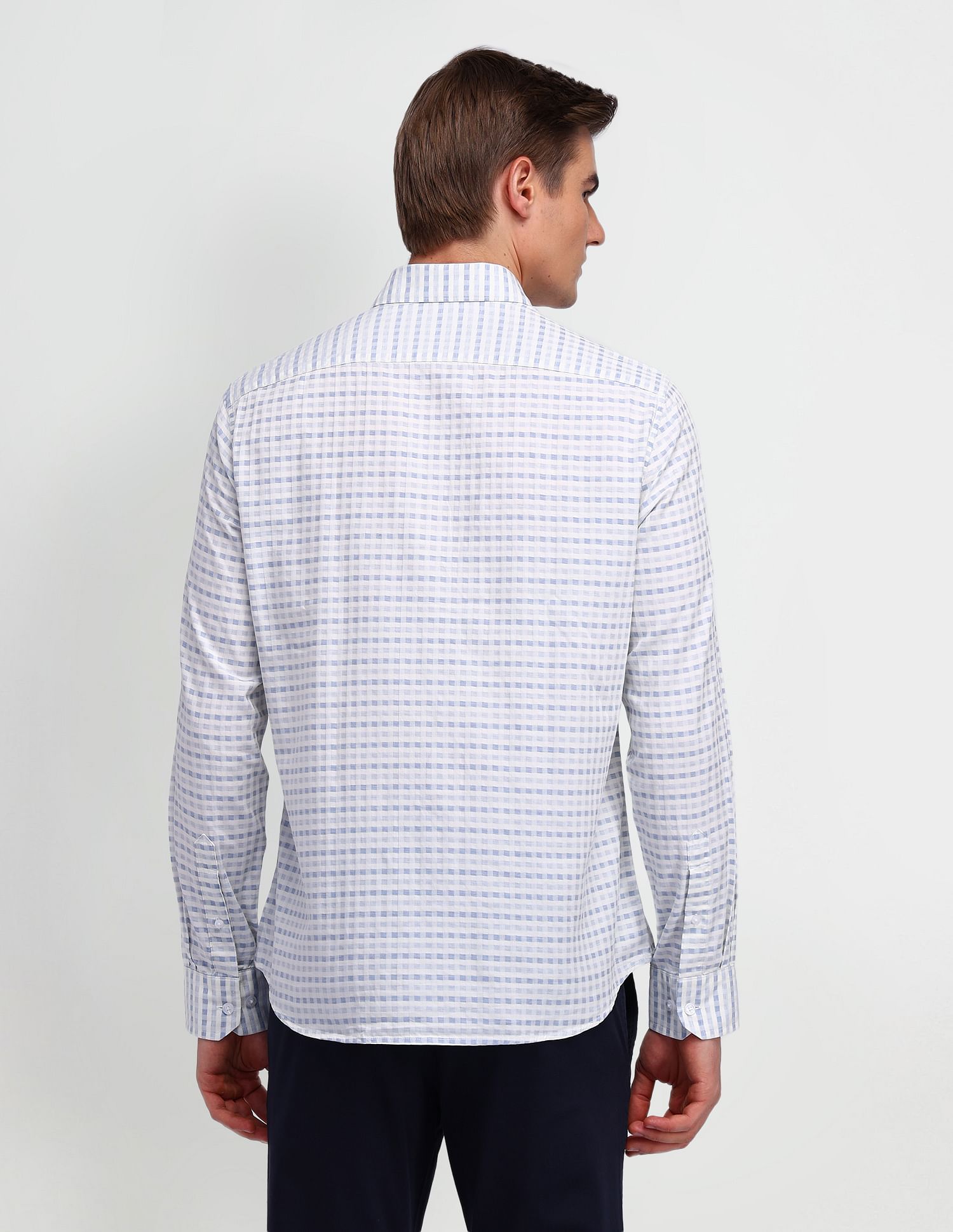 Arrow Sport Liberty Classic Fit Micro Checked Shirt