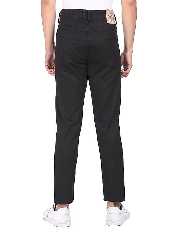 U.S. Polo Assn. Denim Co. Brandon Slim Tapered Fit Black Jeans
