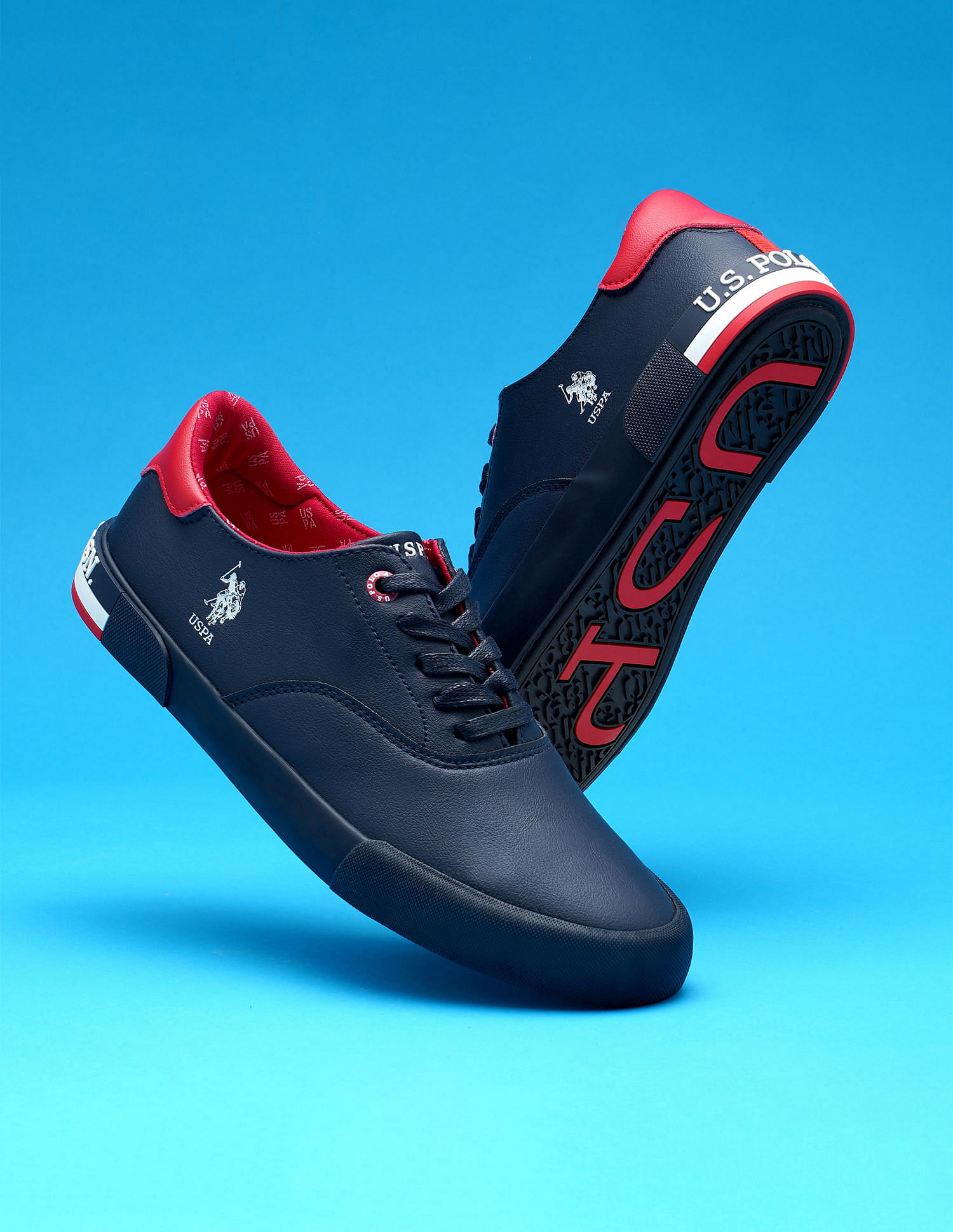 U.S. Polo Assn. Men Round Toe Erland 4.0 Sneakers