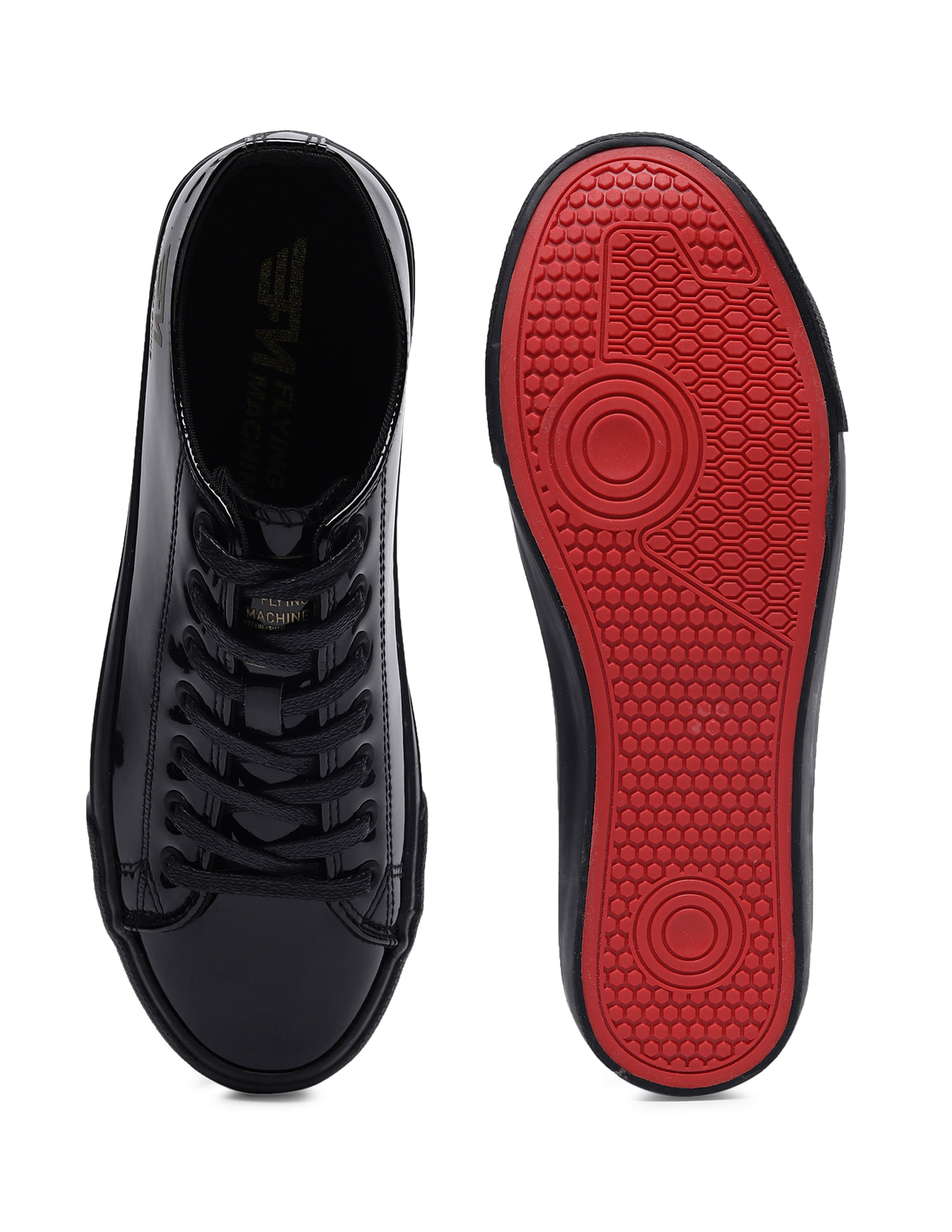 Flying Machine Men Panelled Lace Up Sasha Sneakers